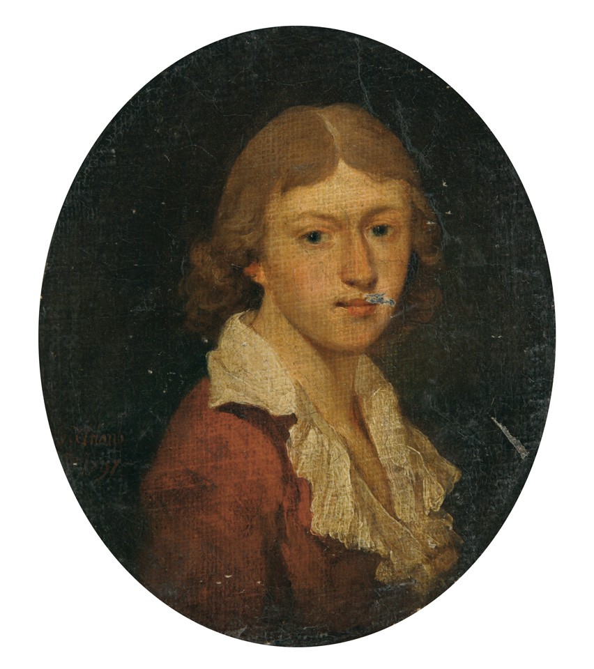 Porträt eines unbekannten jungen Mannes (Freies Deutsches Hochstift / Frankfurter Goethe-Museum RR-F)