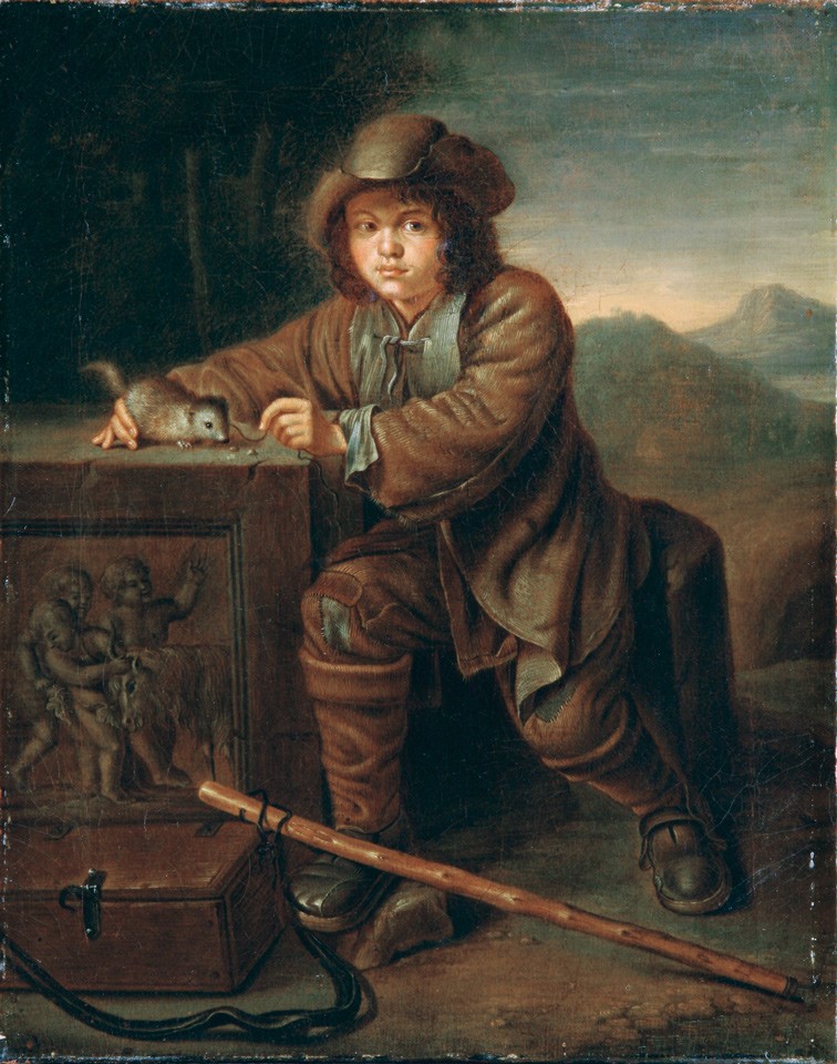 Savoyardenknabe mit einem Murmeltier (Freies Deutsches Hochstift / Frankfurter Goethe-Museum RR-F)