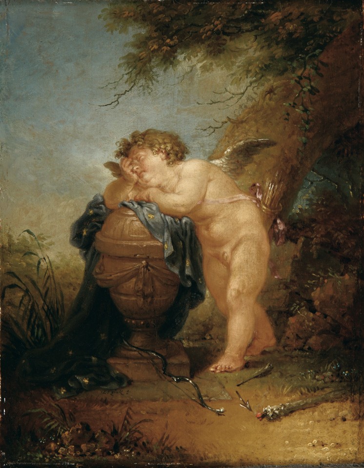Trauernder Amor (Freies Deutsches Hochstift / Frankfurter Goethe-Museum RR-F)