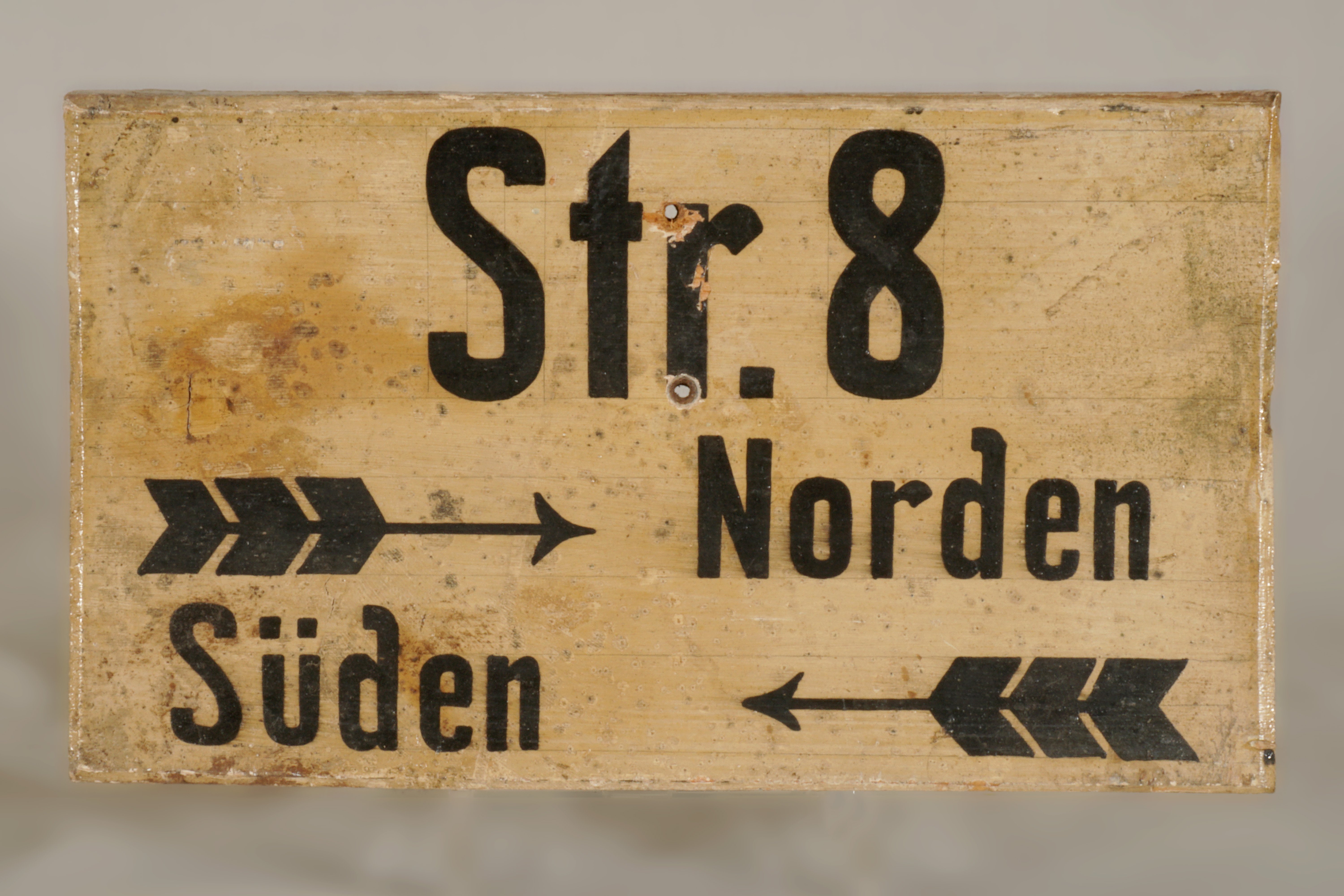 Hinweistafel 'Strecke 8' (Werra-Kalibergbau-Museum, Heringen/W. CC BY-NC-SA)