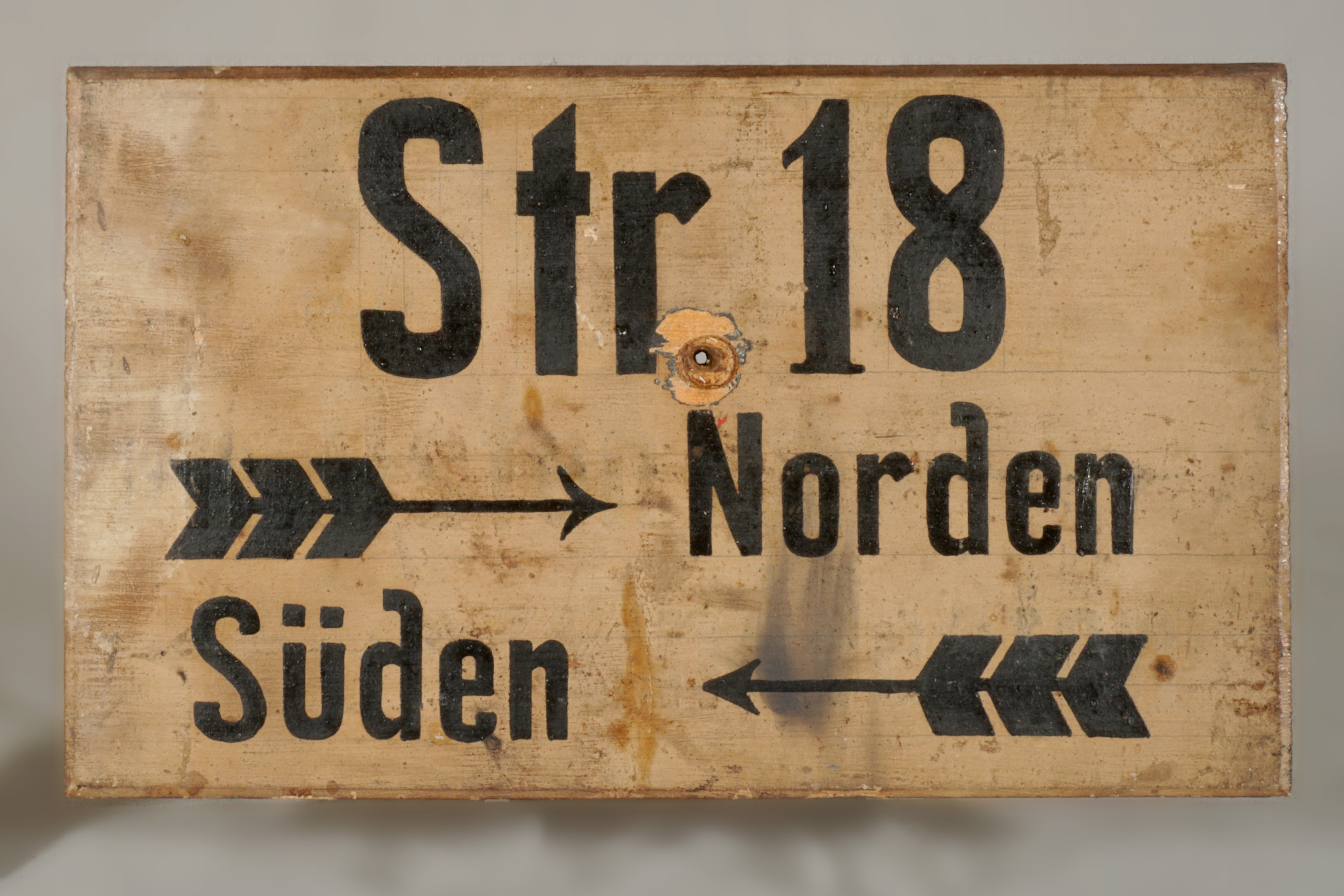 Hinweistafel 'Strecke 18' (Werra-Kalibergbau-Museum, Heringen/W. CC BY-NC-SA)