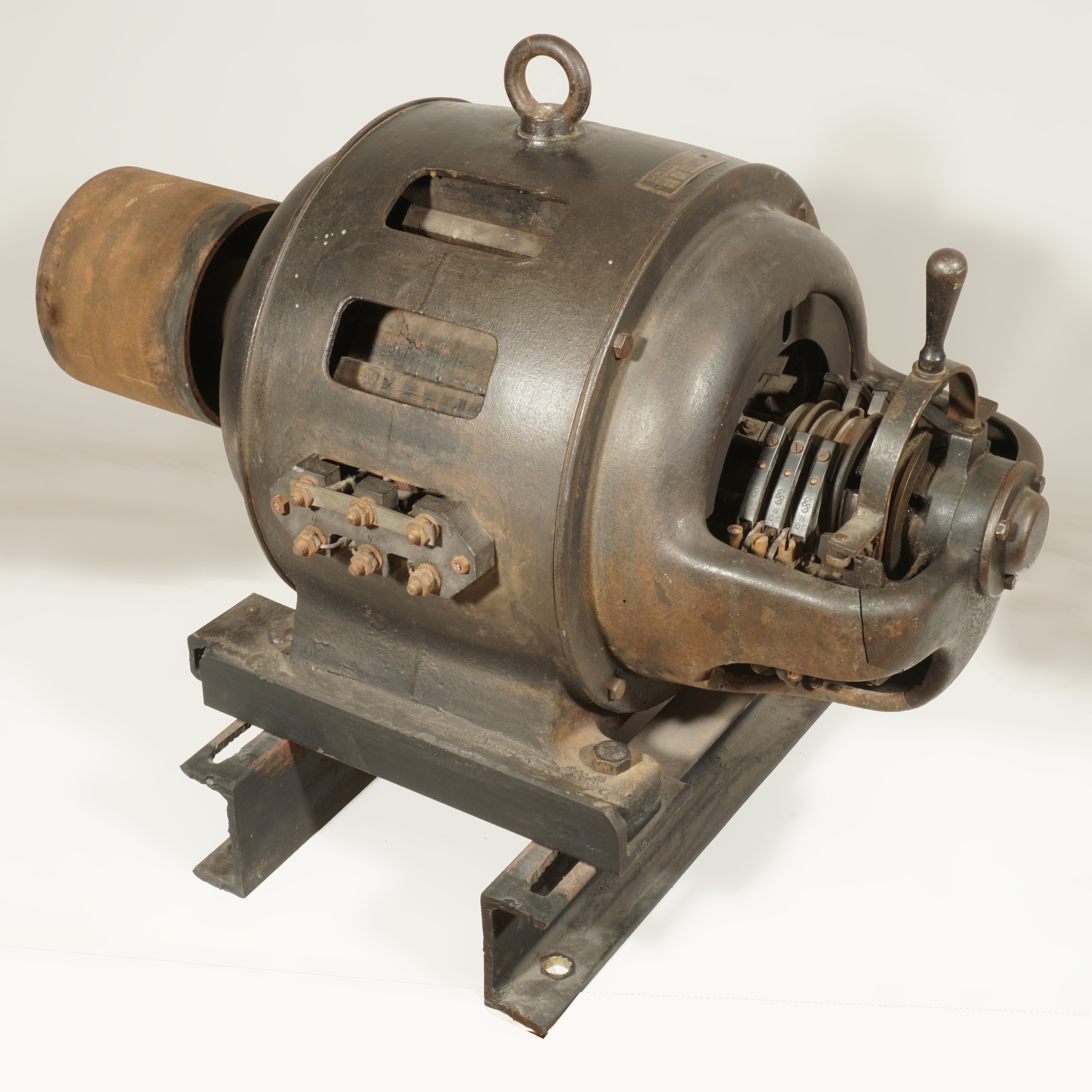 Elektromotor (für Erkundungsbohrmaschine) (Werra-Kalibergbau-Museum, Heringen/W. CC BY-NC-SA)