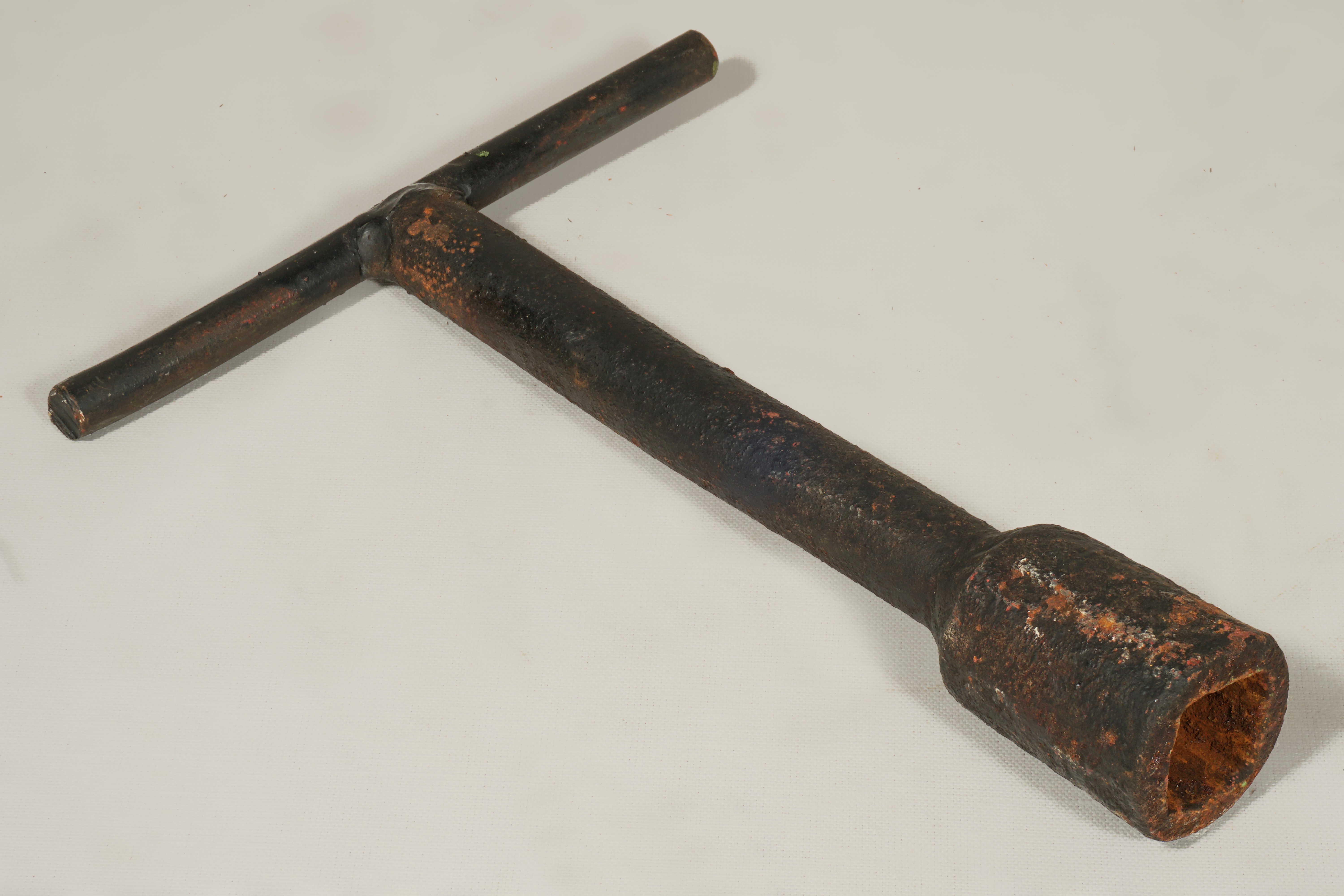 Schlüssel für Erkundungssbohrmaschine (Werra-Kalibergbau-Museum, Heringen/W. CC BY-NC-SA)