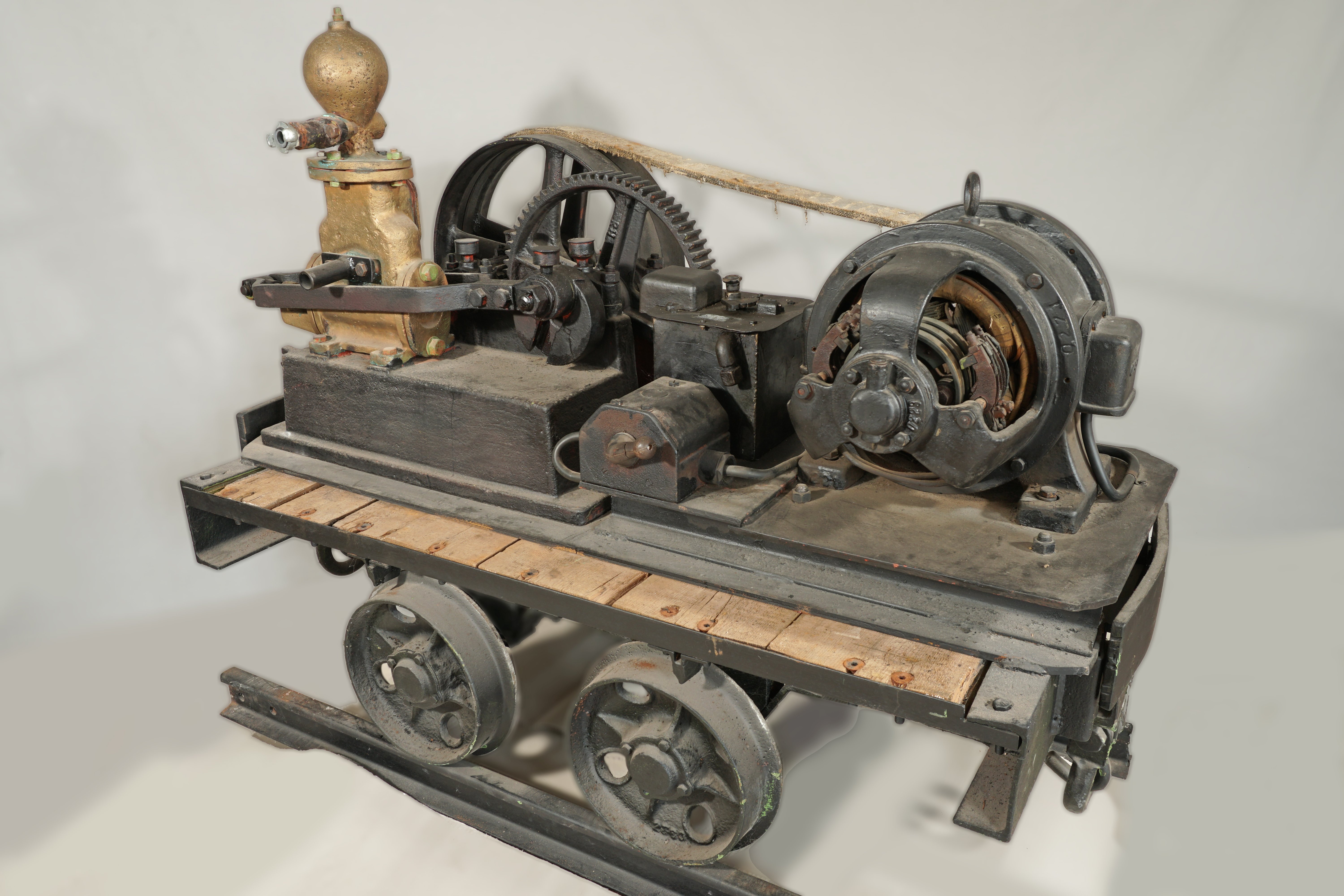 Pumpenwagen für Erkundungsbohrmaschine (Werra-Kalibergbau-Museum, Heringen/W. CC BY-NC-SA)