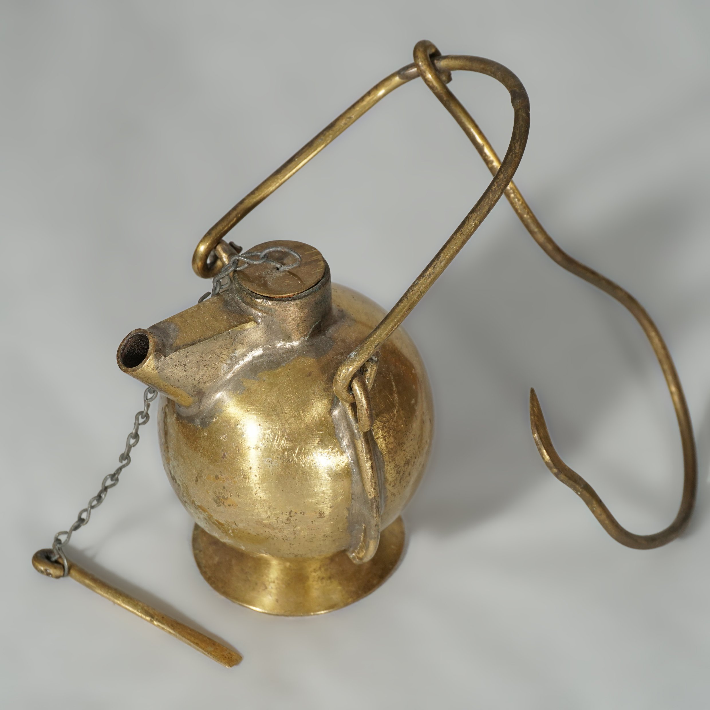 Öllampe 'Staßfurter Kugel' (Werra-Kalibergbau-Museum, Heringen/W. CC BY-NC-SA)
