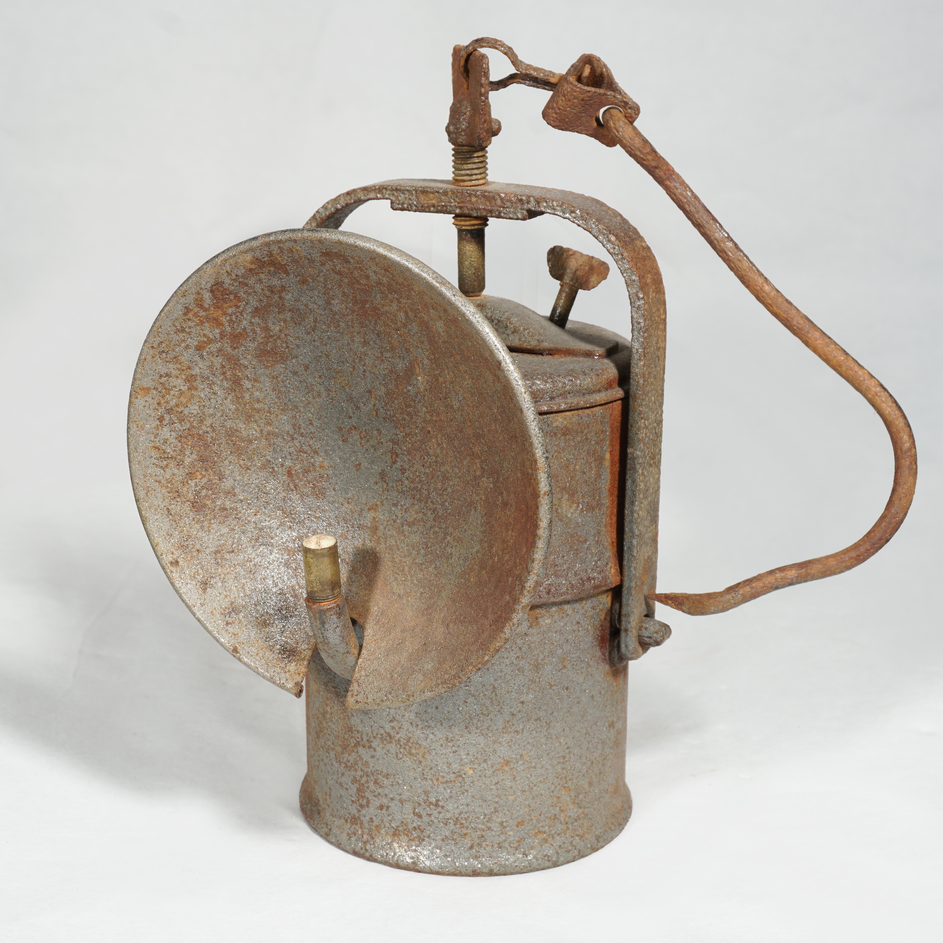 Azetylenlampe (Werra-Kalibergbau-Museum, Heringen/W. CC BY-NC-SA)