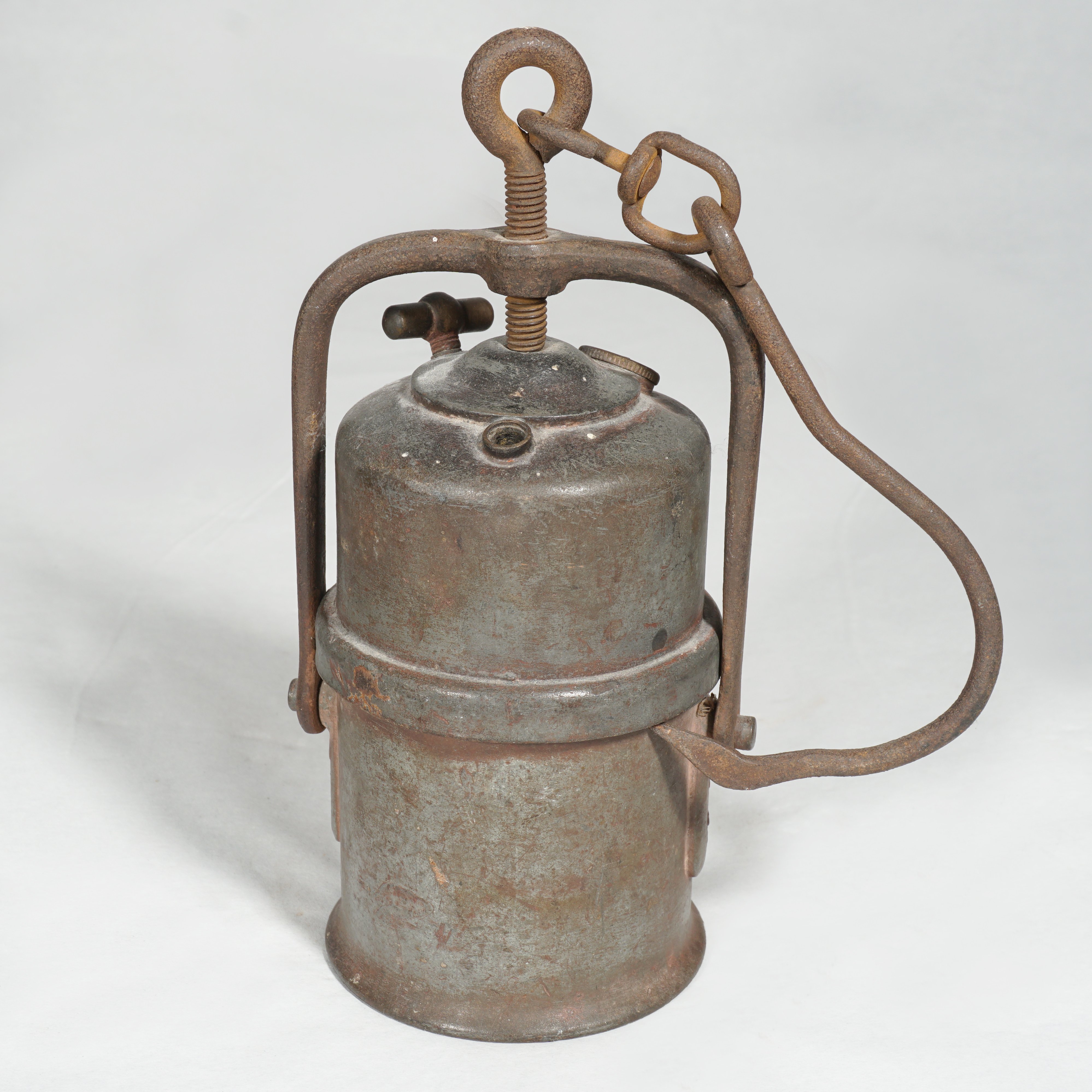 Azetylenlampe (Handlampe) (Werra-Kalibergbau-Museum, Heringen/W. CC BY-NC-SA)