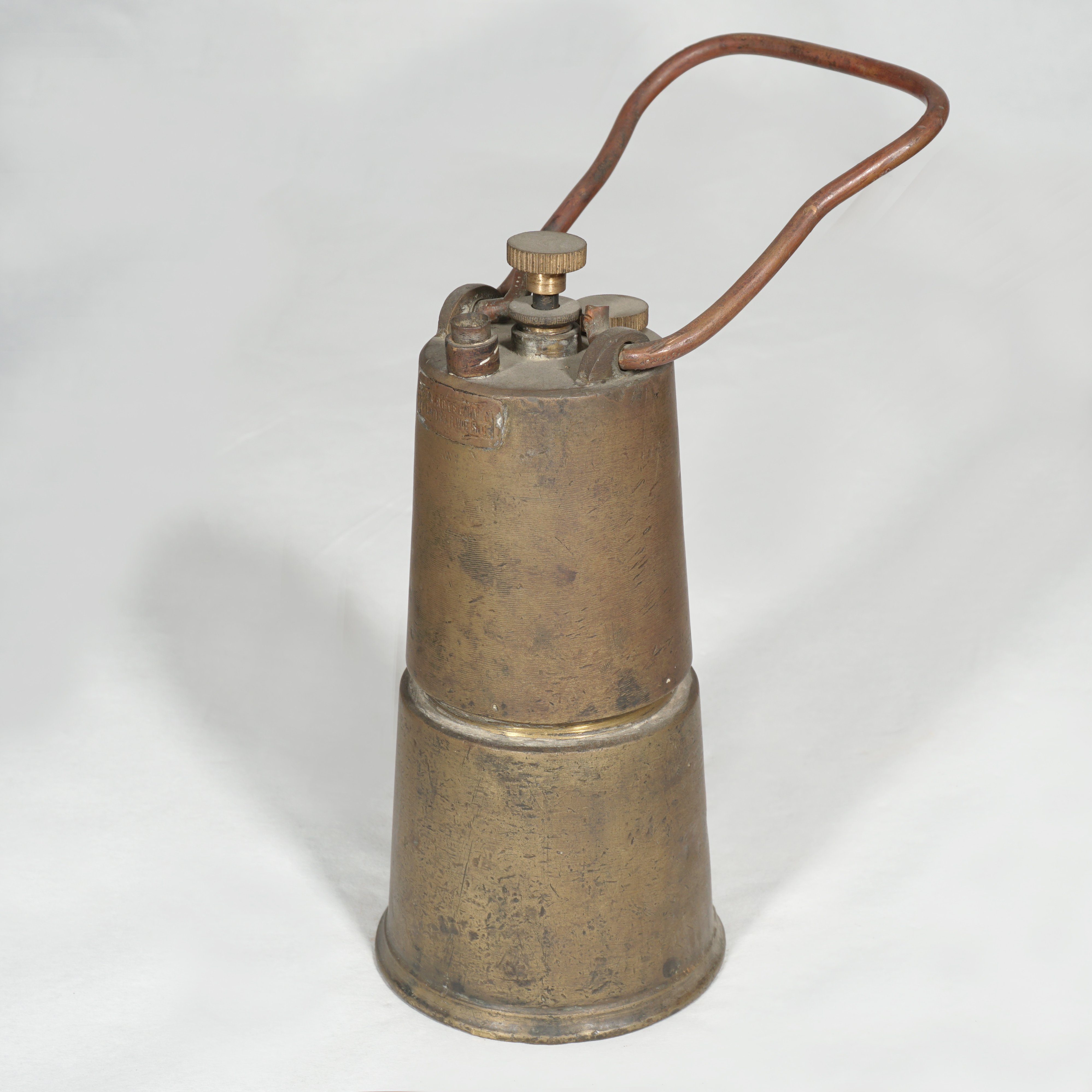 Azetylenlampe (Handlampe) (Werra-Kalibergbau-Museum, Heringen/W. CC BY-NC-SA)