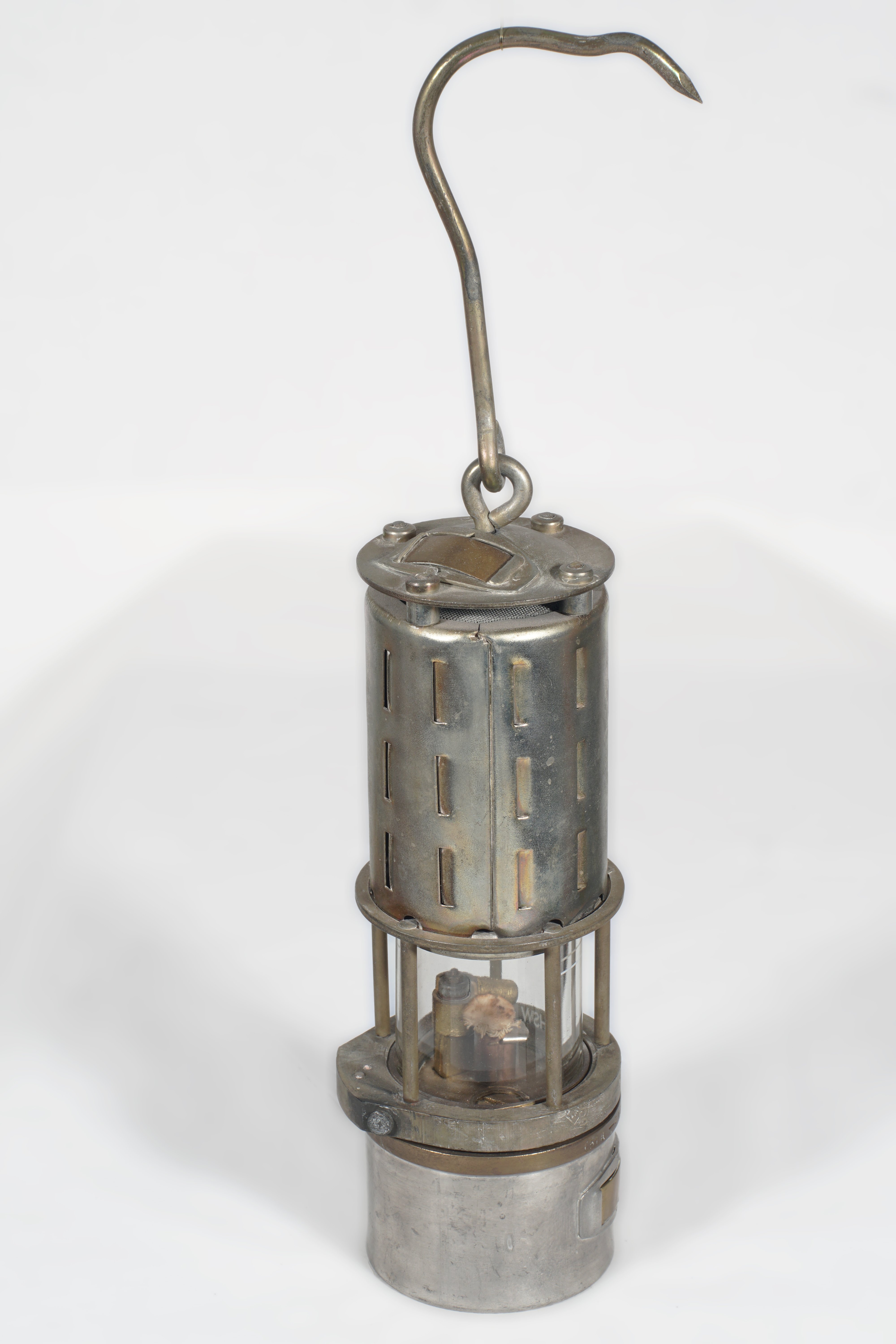 Benzin-Sicherheitslampe (Werra-Kalibergbau-Museum, Heringen/W. CC BY-NC-SA)