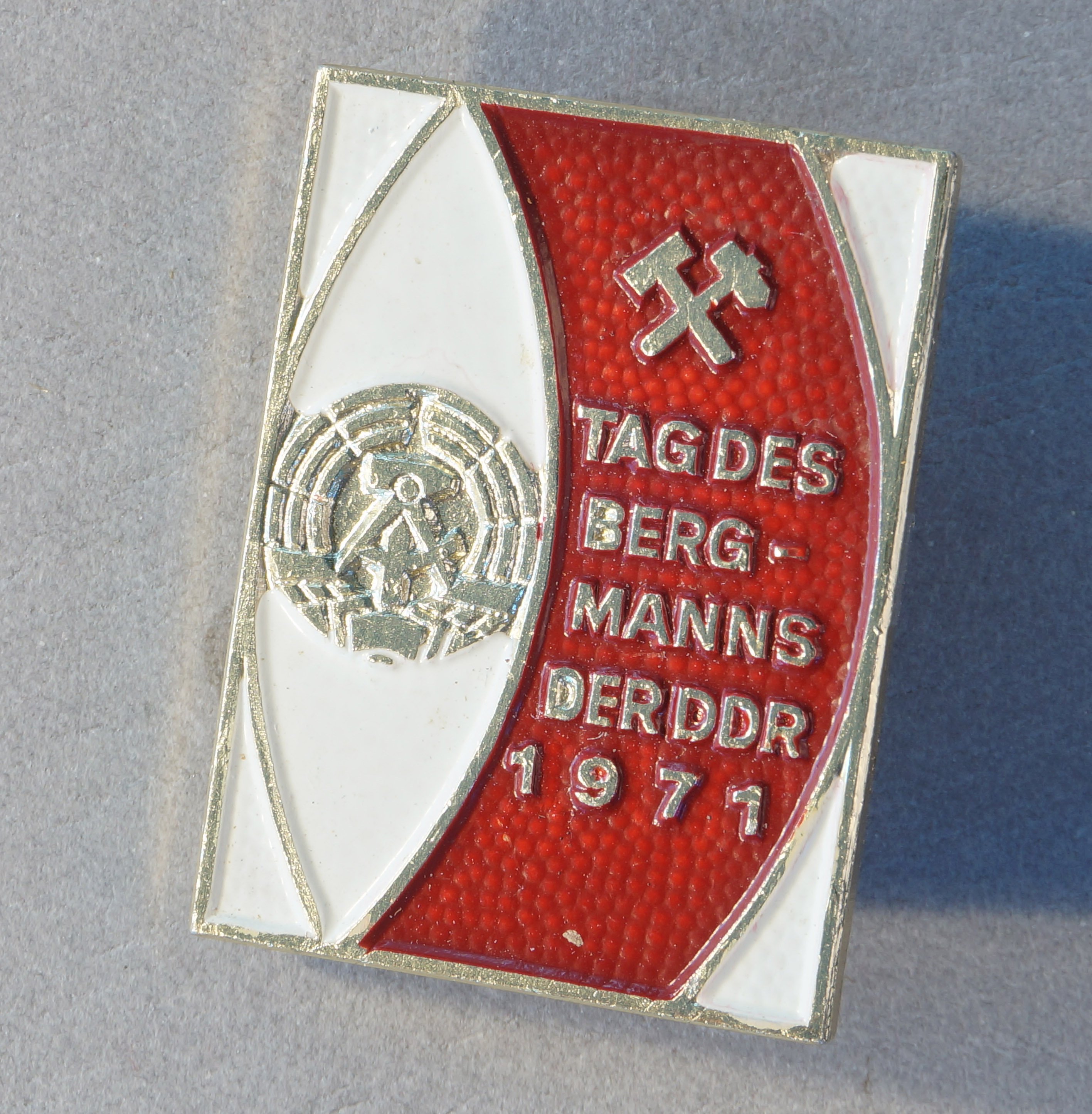 Abzeichen "Tag des Bergmanns der DDR" 19 (Werra-Kalibergbau-Museum, Heringen/W. CC BY-NC-SA)
