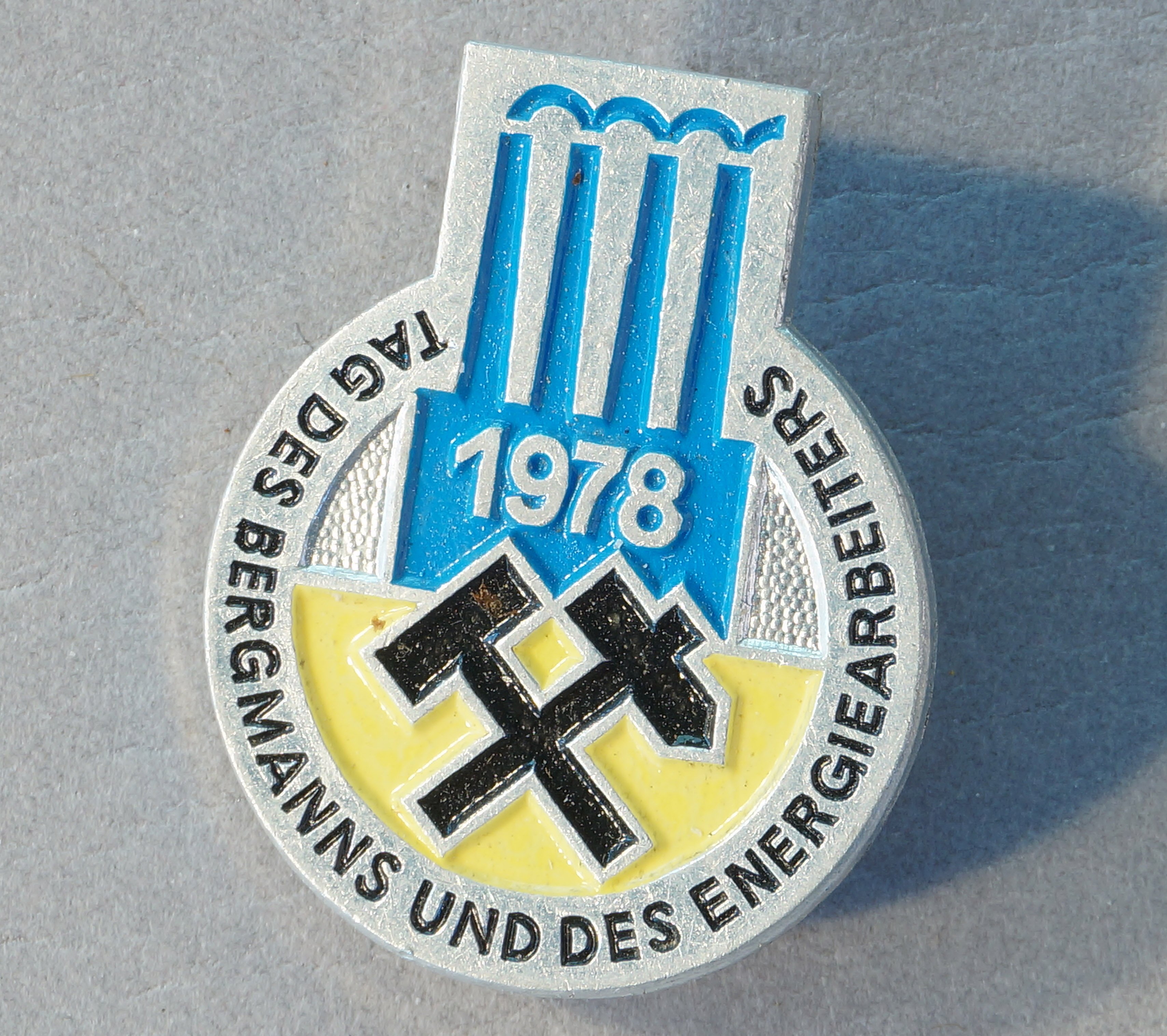 Abzeichen "Tag des Bergmanns und des Energiearbeiters der DDR" 19 (Werra-Kalibergbau-Museum, Heringen/W. CC BY-NC-SA)
