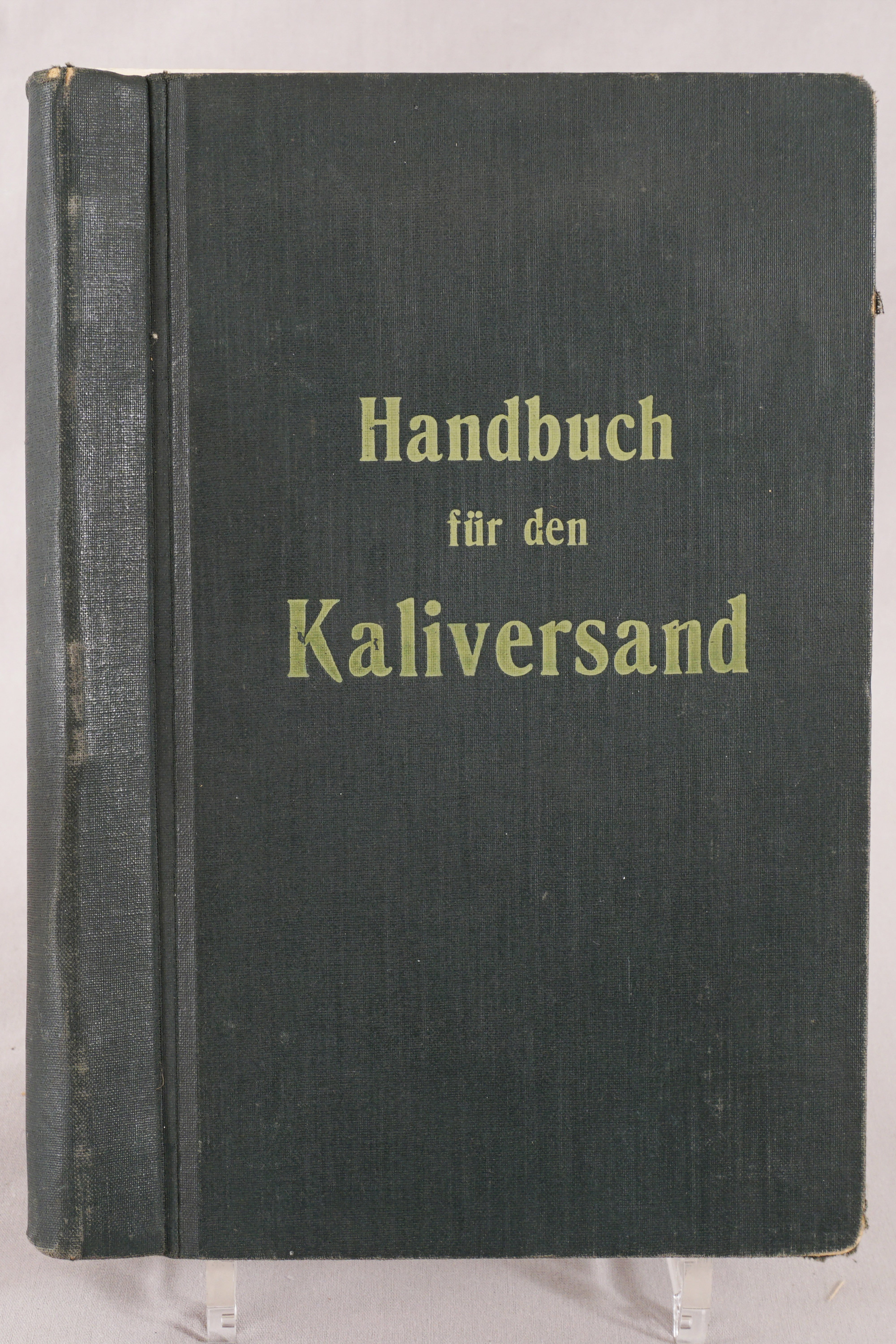 'Handbuch für den Kaliversand' (Werra-Kalibergbau-Museum, Heringen/W. CC BY-NC-SA)