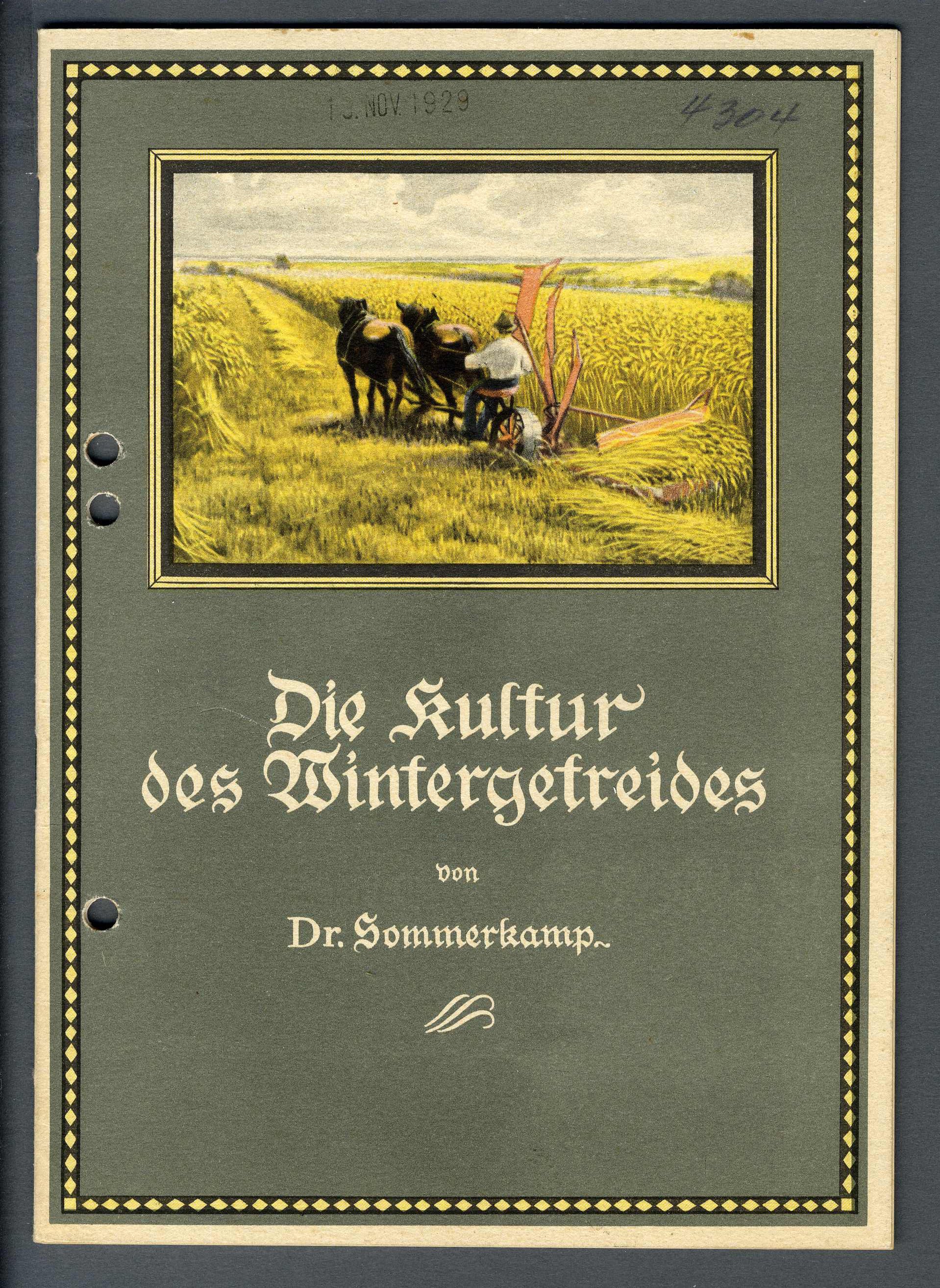 Die Kultur des Wintergetreides (Werra-Kalibergbau-Museum, Heringen/W. CC BY-NC-SA)