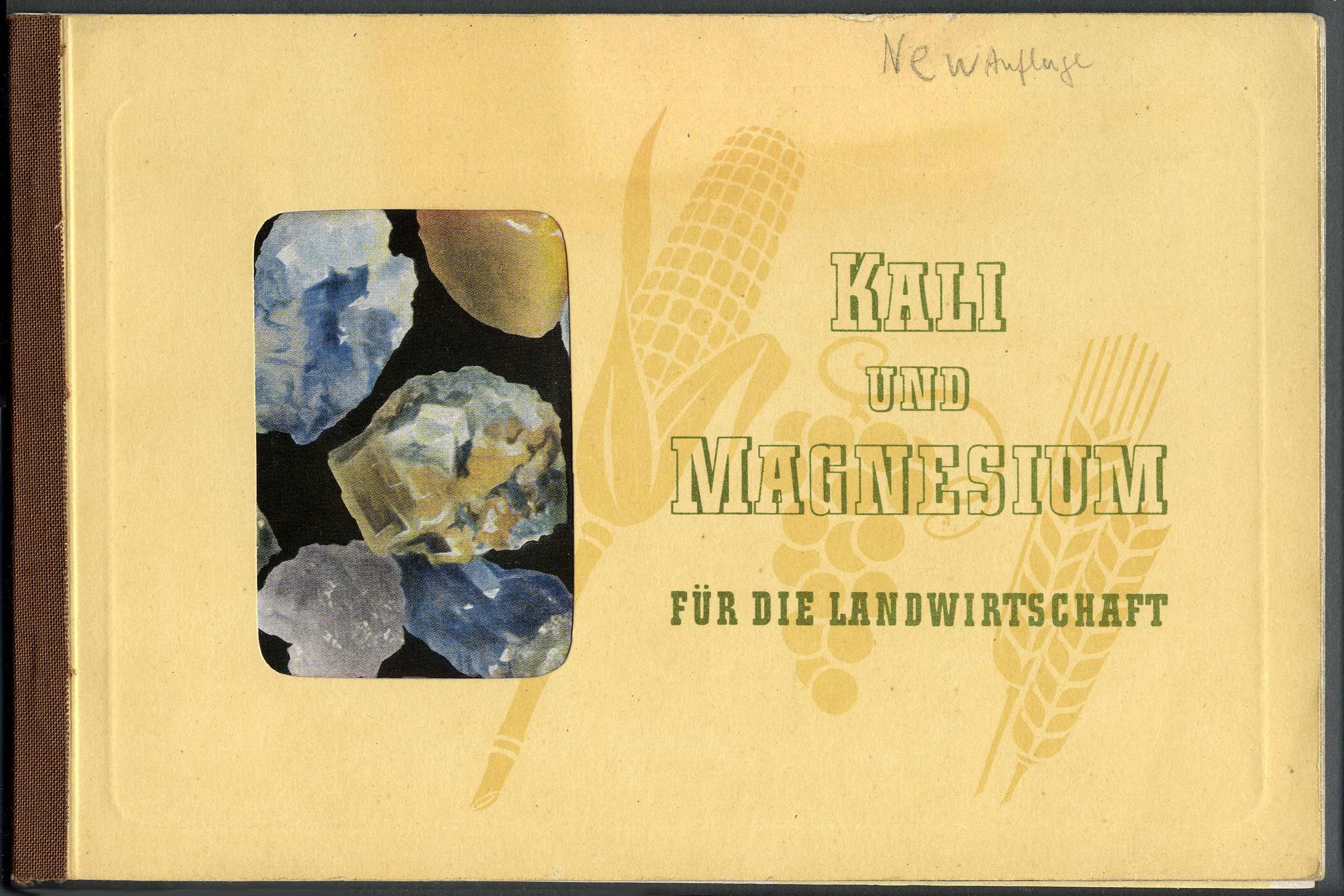 Broschüre 'Kali und Magnesium für die Landwirtschft' (Werra-Kalibergbau-Museum, Heringen/W. CC BY-NC-SA)