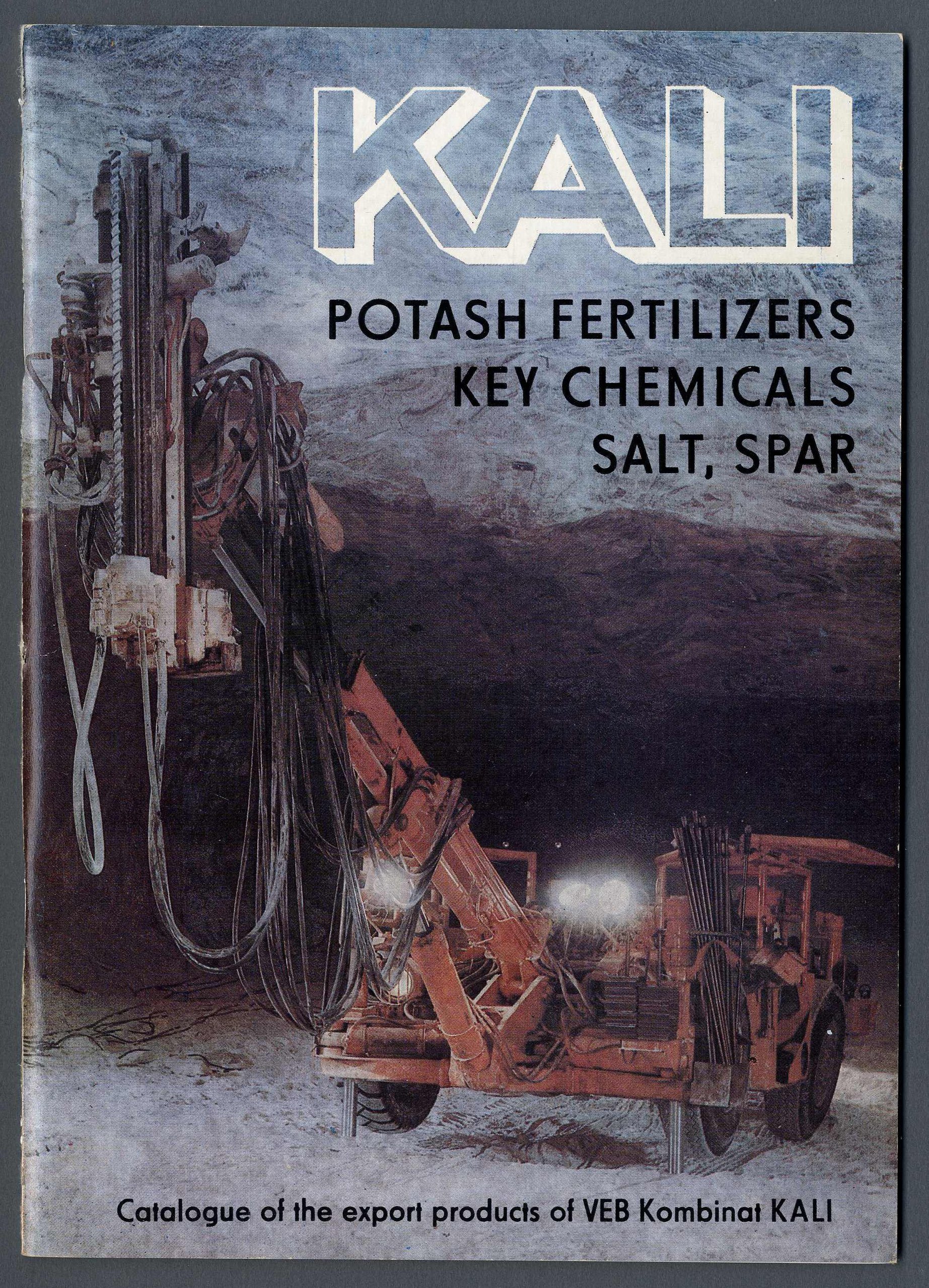 Broschüre 'Kali. Potash Fertilizers, Key Chemicals, Salt, Spar' (Werra-Kalibergbau-Museum, Heringen/W. CC BY-NC-SA)