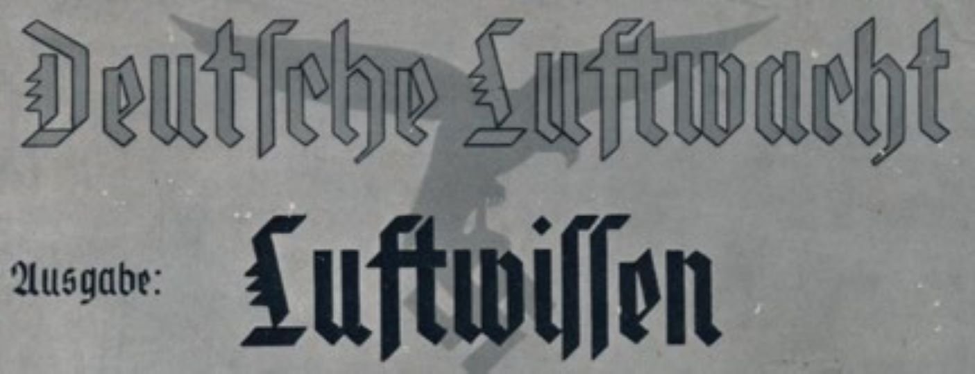 Deutsche Luftwacht Ausgabe LUFTWISSEN (Deutsches Segelflugmuseum mit Modellflug CC BY-NC-SA)
