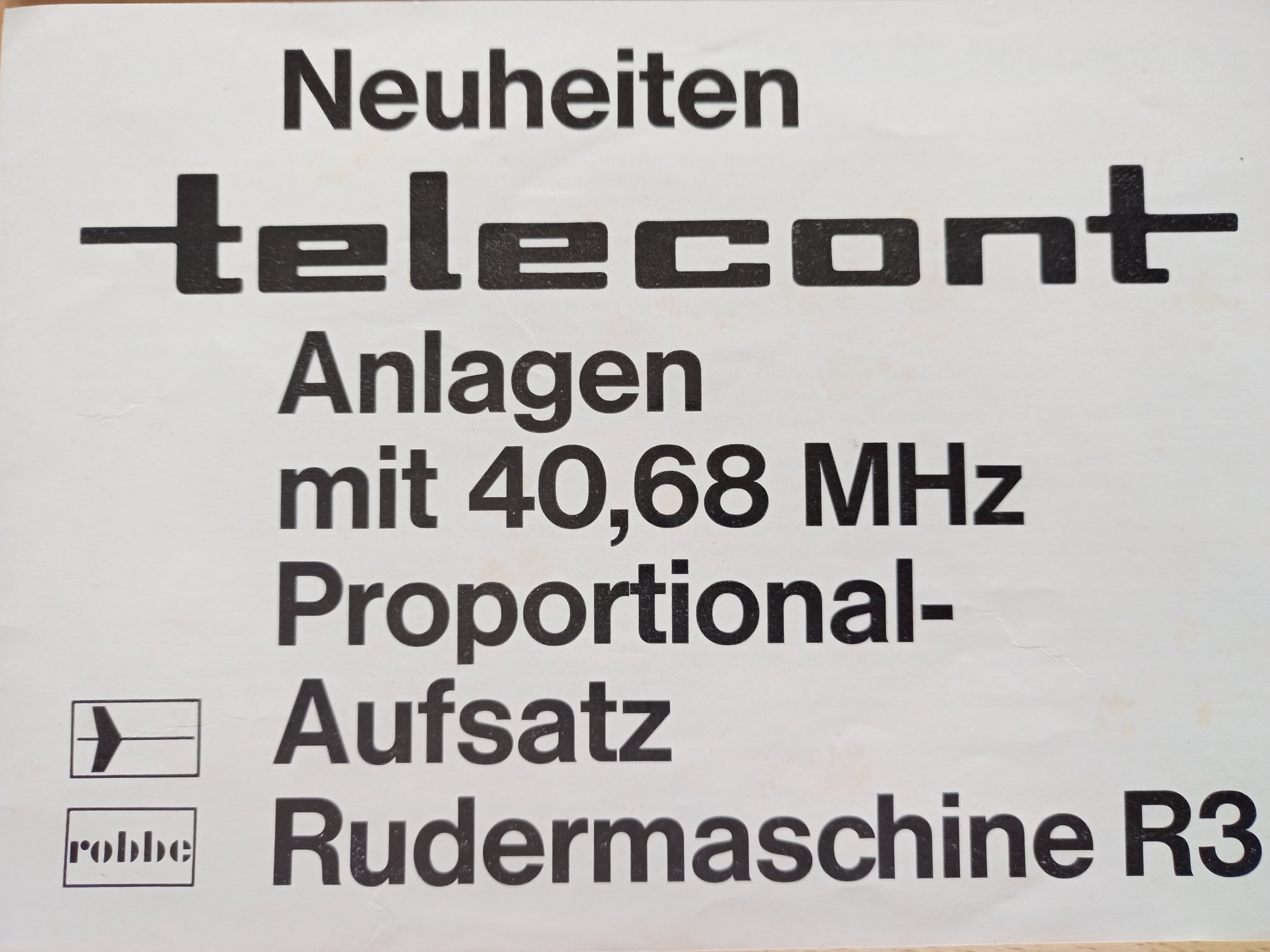 Neuheiten telecont (Deutsches Segelflugmuseum mit Modellflug CC BY-NC-SA)