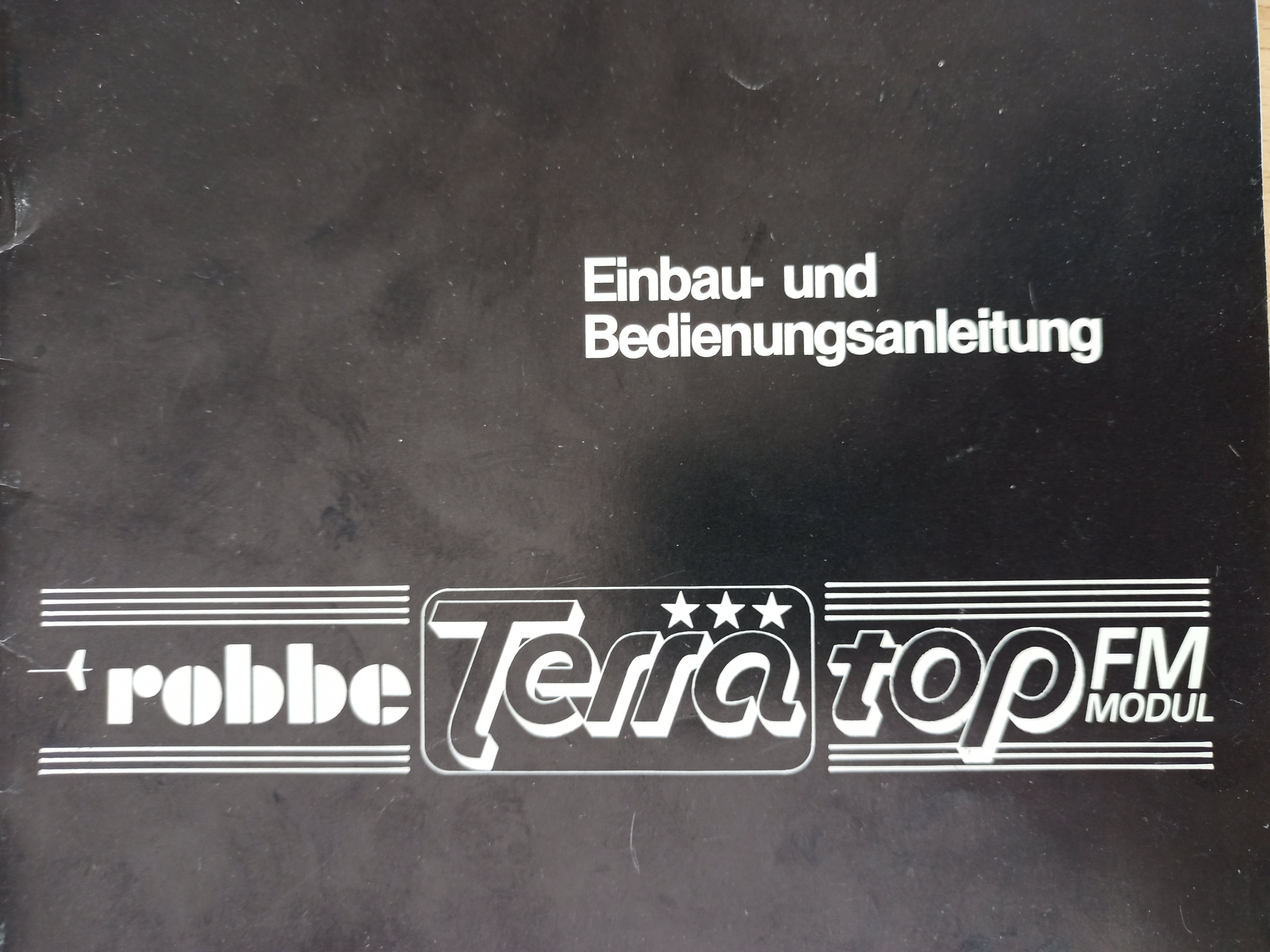 Bedienungsanleitung Terra top (Deutsches Segelflugmuseum mit Modellflug CC BY-NC-SA)