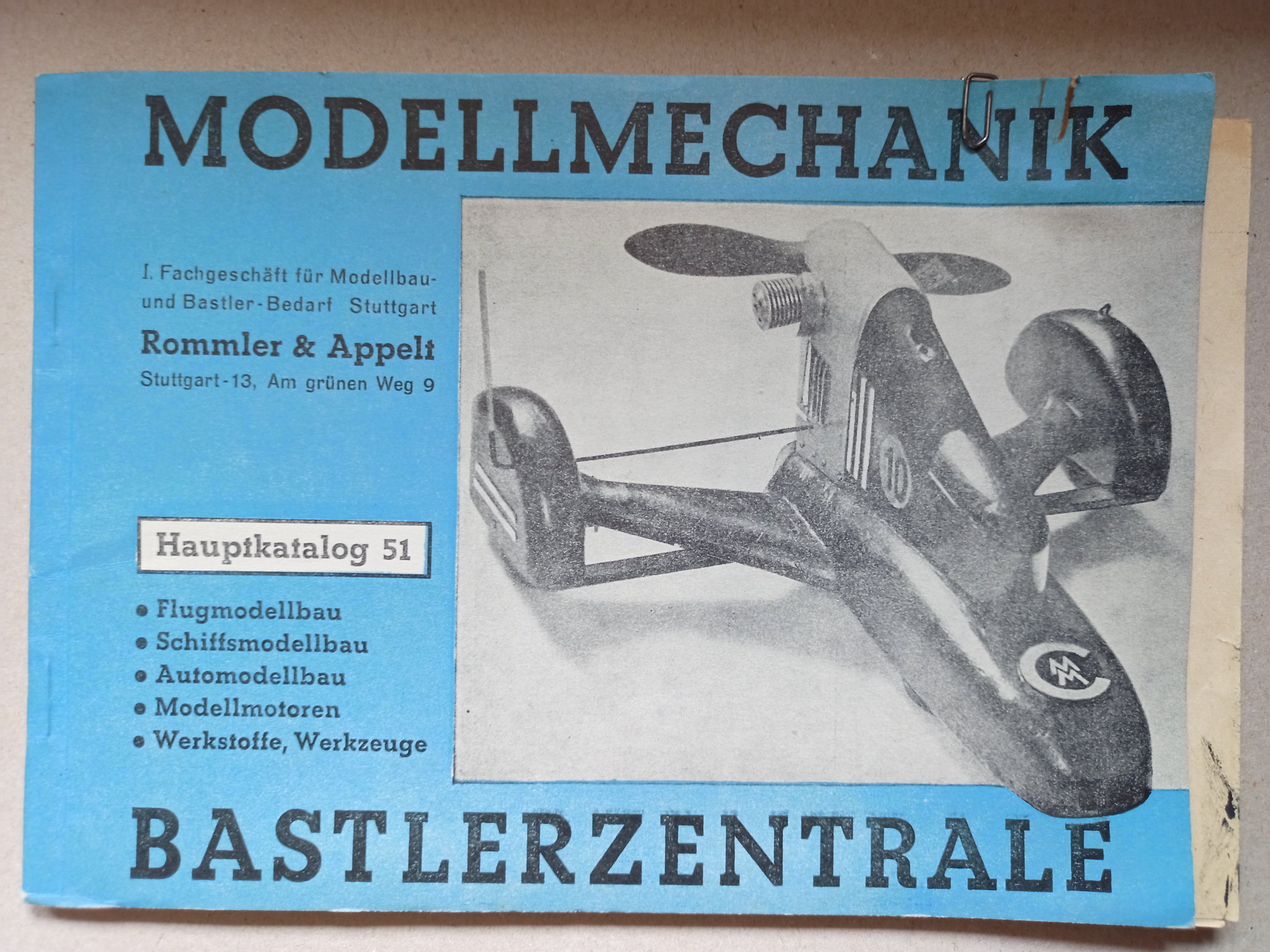 Bastlerzentrale Stuttgart (Deutsches Segelflugmuseum mit Modellflug CC BY-NC-SA)
