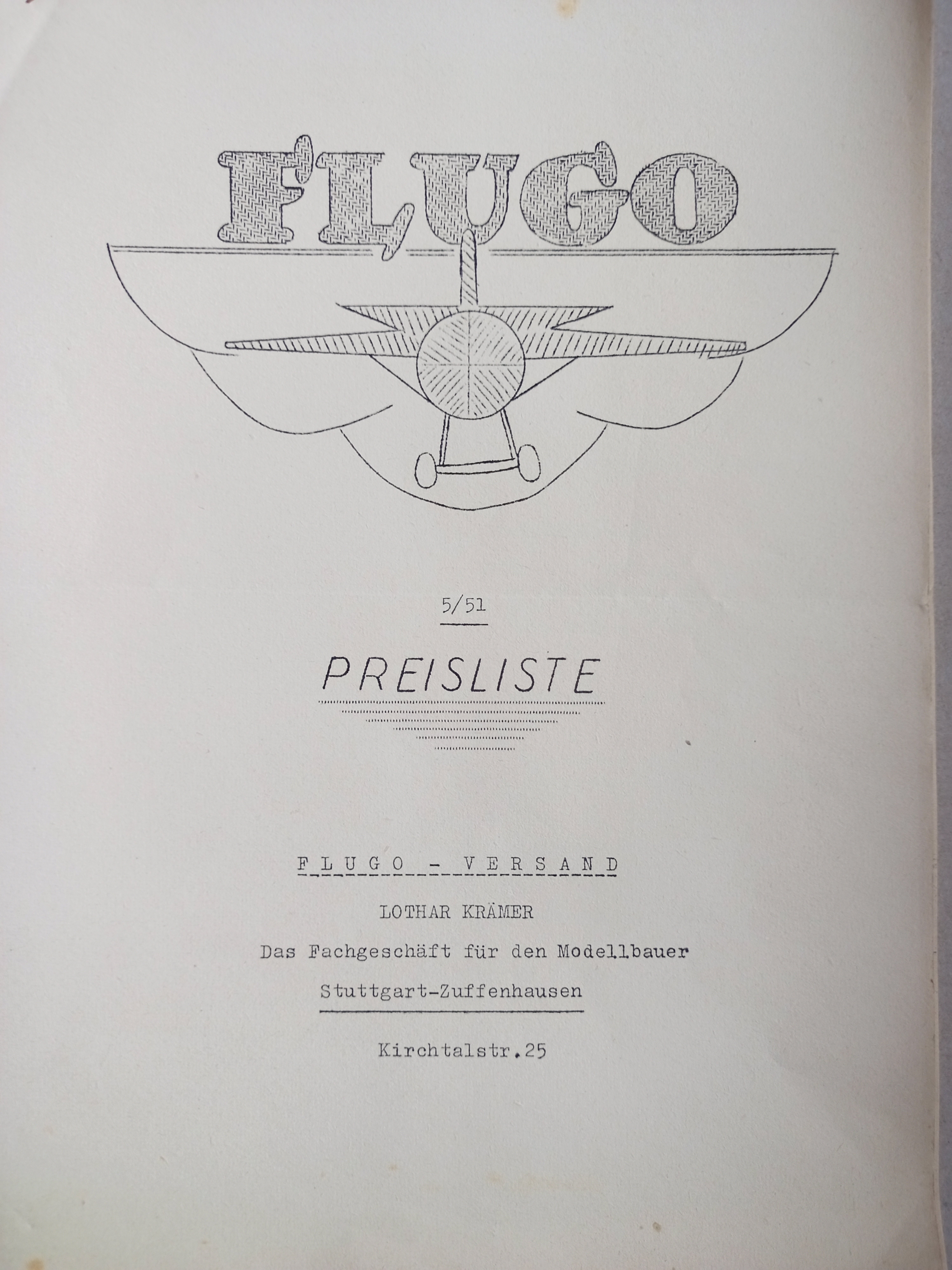 FLUGO Versand Stuttgart (Deutsches Segelflugmuseum mit Modellflug CC BY-NC-SA)