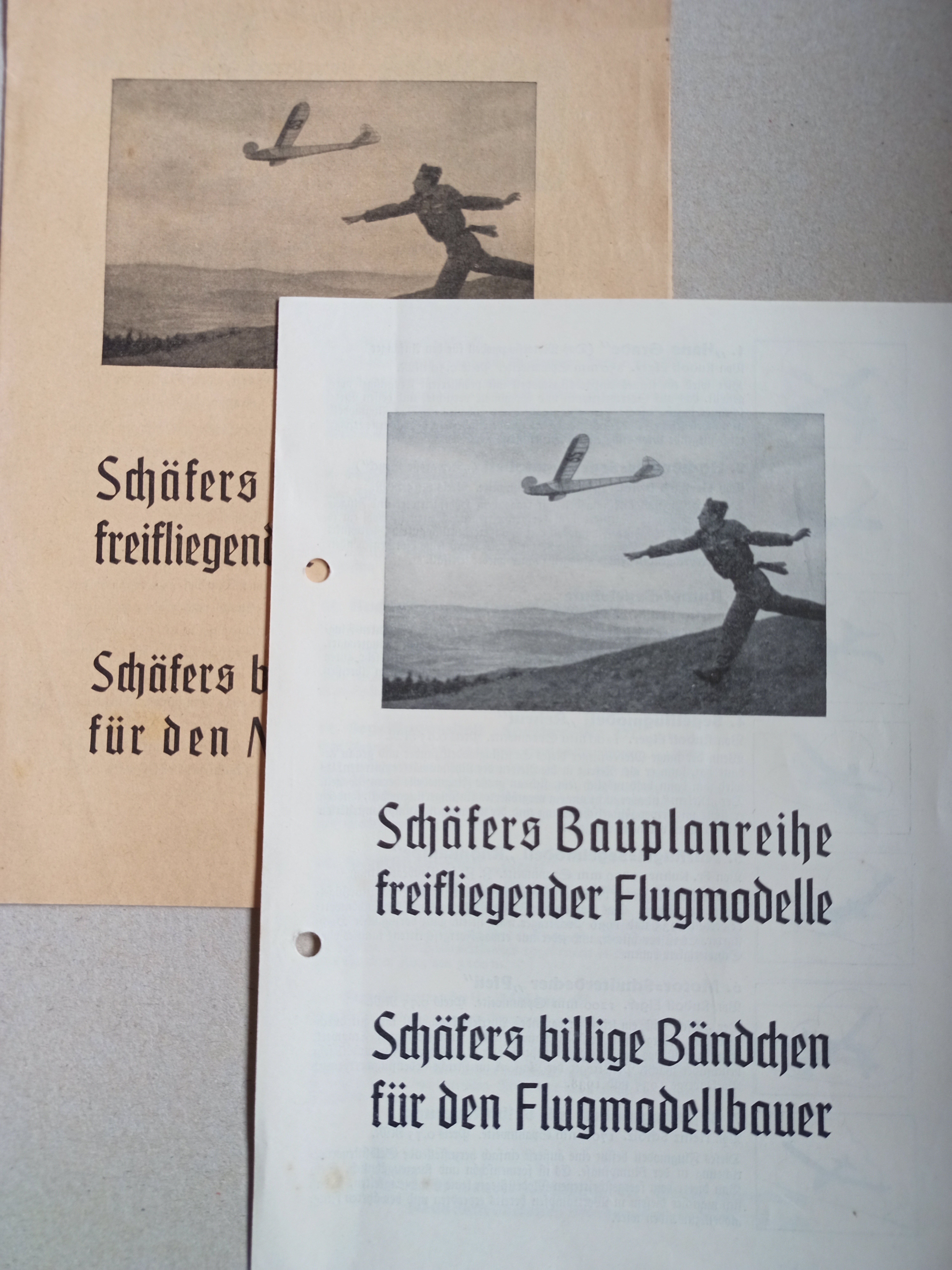 Schäfers Bauplanreihe (Deutsches Segelflugmuseum mit Modellflug CC BY-NC-SA)