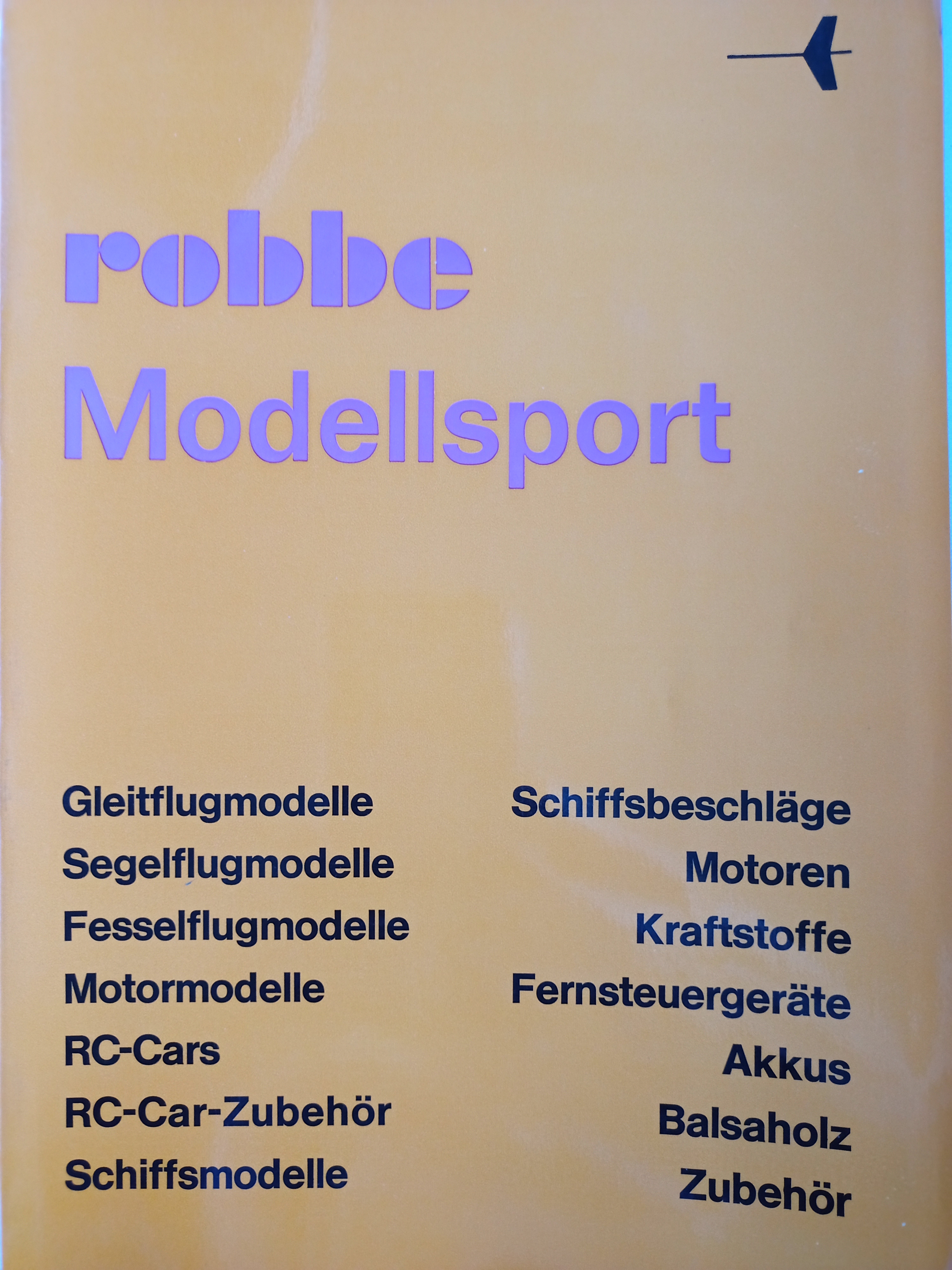 Robbe Katalog 1972 (Deutsches Segelflugmuseum mit Modellflug CC BY-NC-SA)
