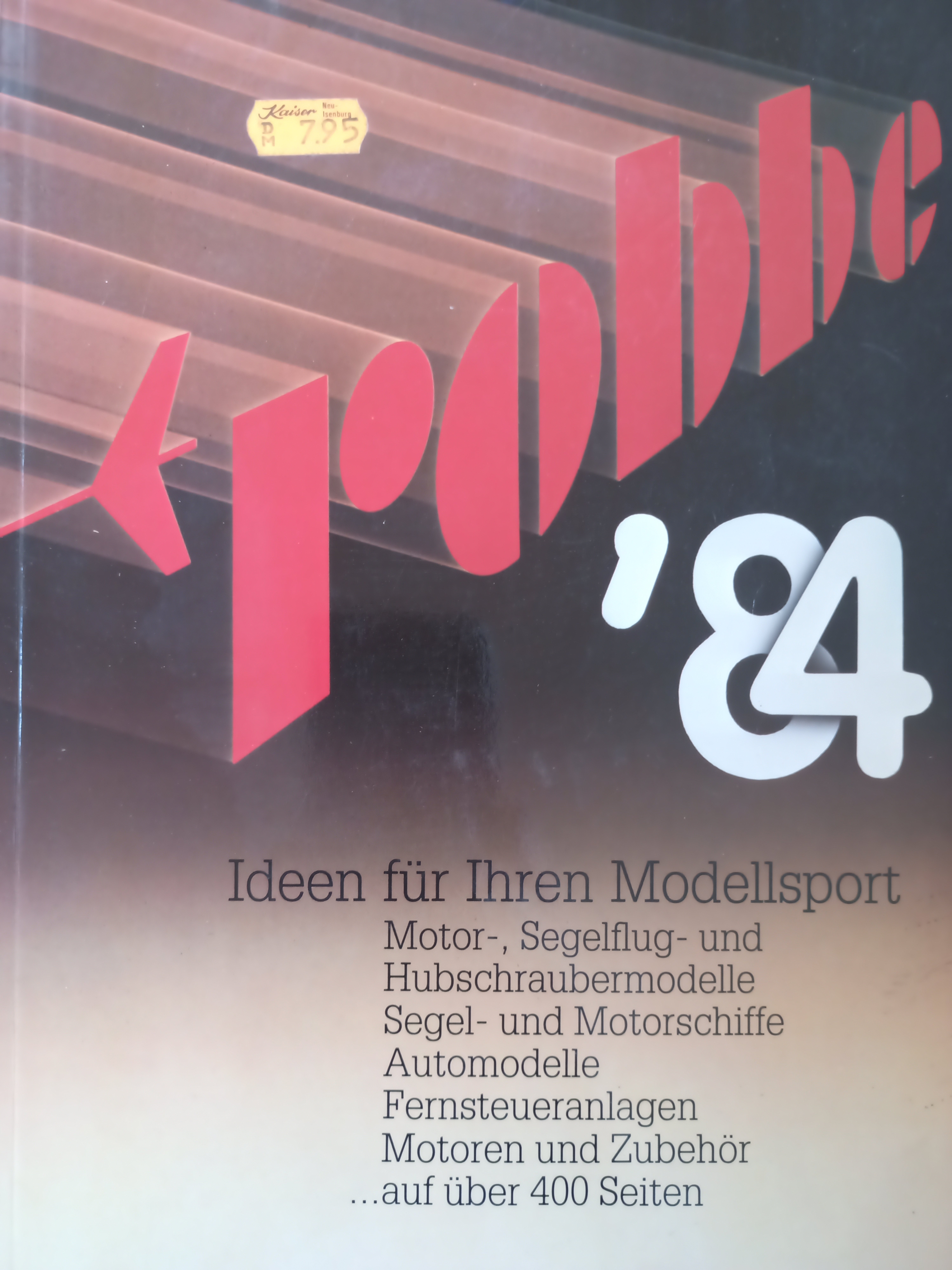 Robbe Katalog 1982 (Deutsches Segelflugmuseum mit Modellflug CC BY-NC-SA)