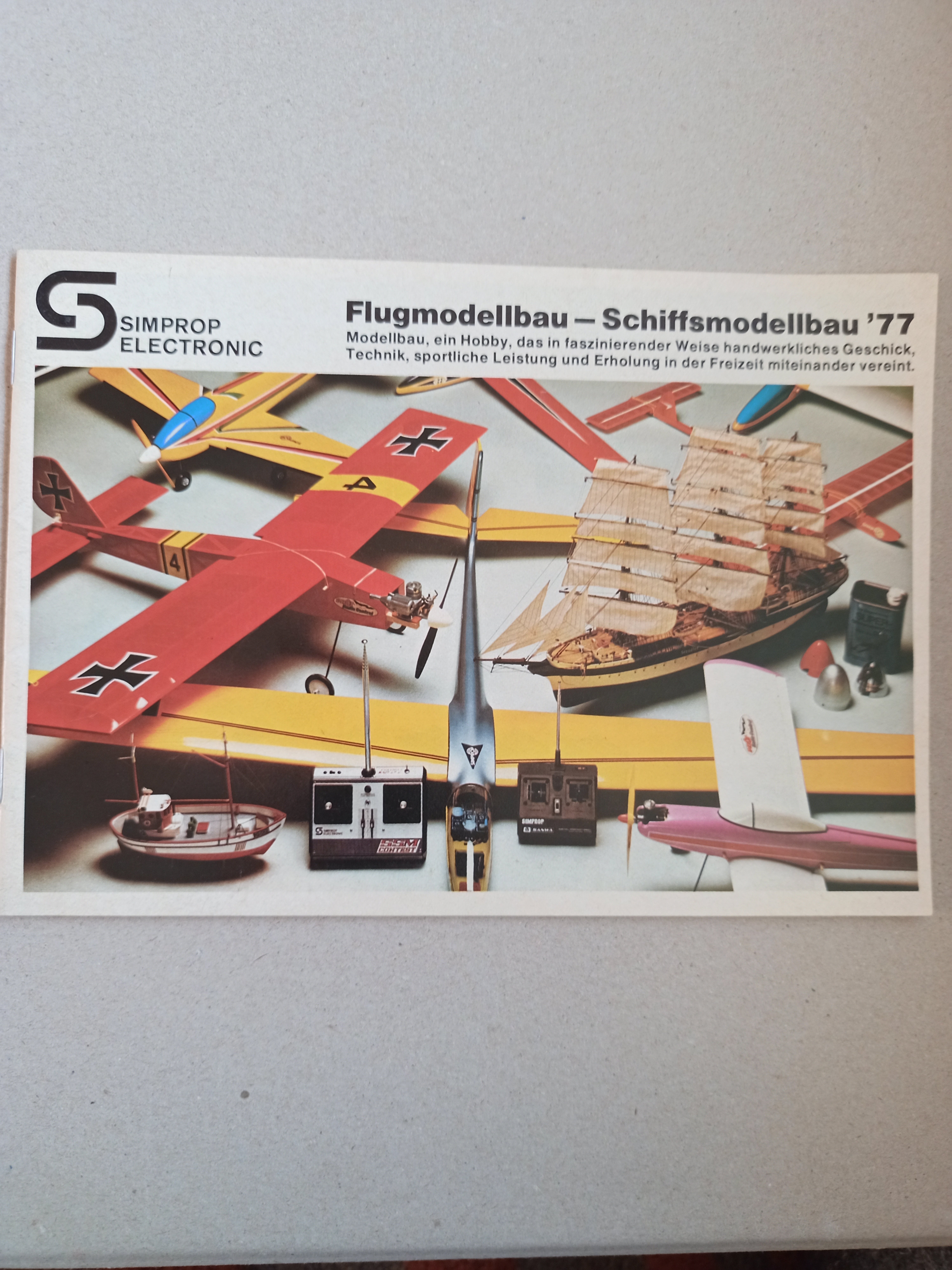 Simprop Prospekt 1977 (Deutsches Segelflugmuseum mit Modellflug CC BY-NC-SA)