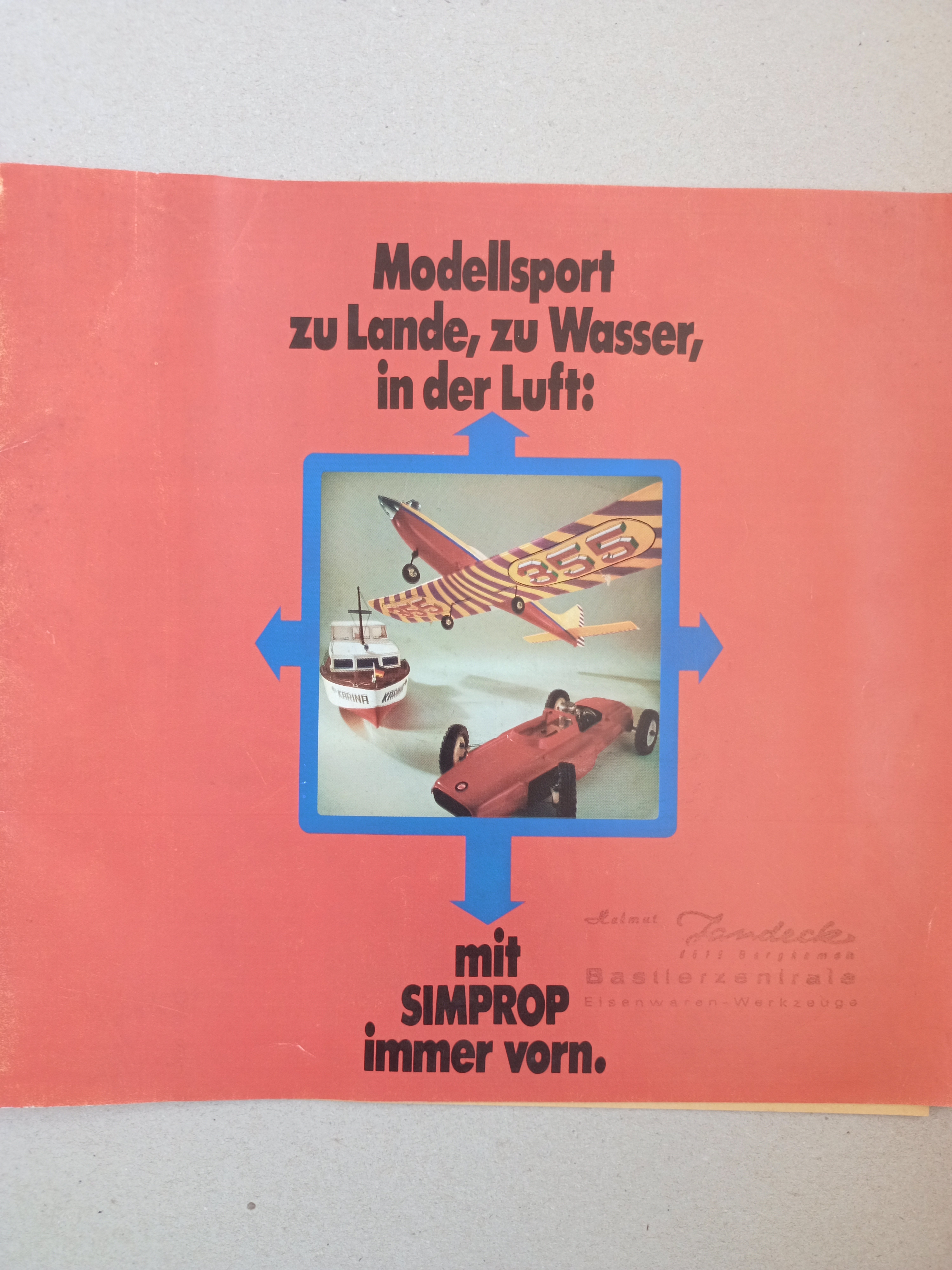 Simprop Prospekt 1970 (Deutsches Segelflugmuseum mit Modellflug CC BY-NC-SA)