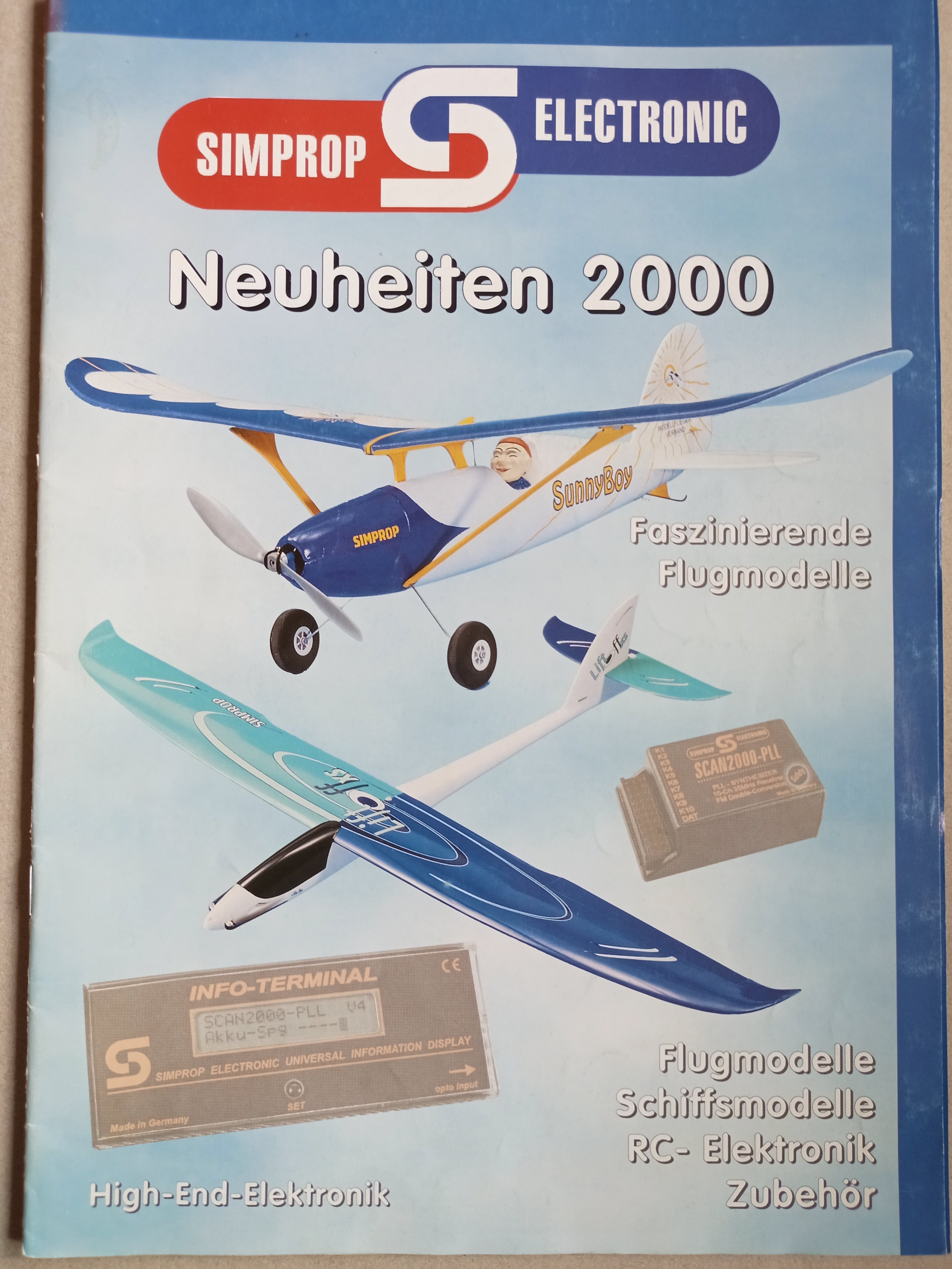Simprop Prospekt 2000 (Deutsches Segelflugmuseum mit Modellflug CC BY-NC-SA)