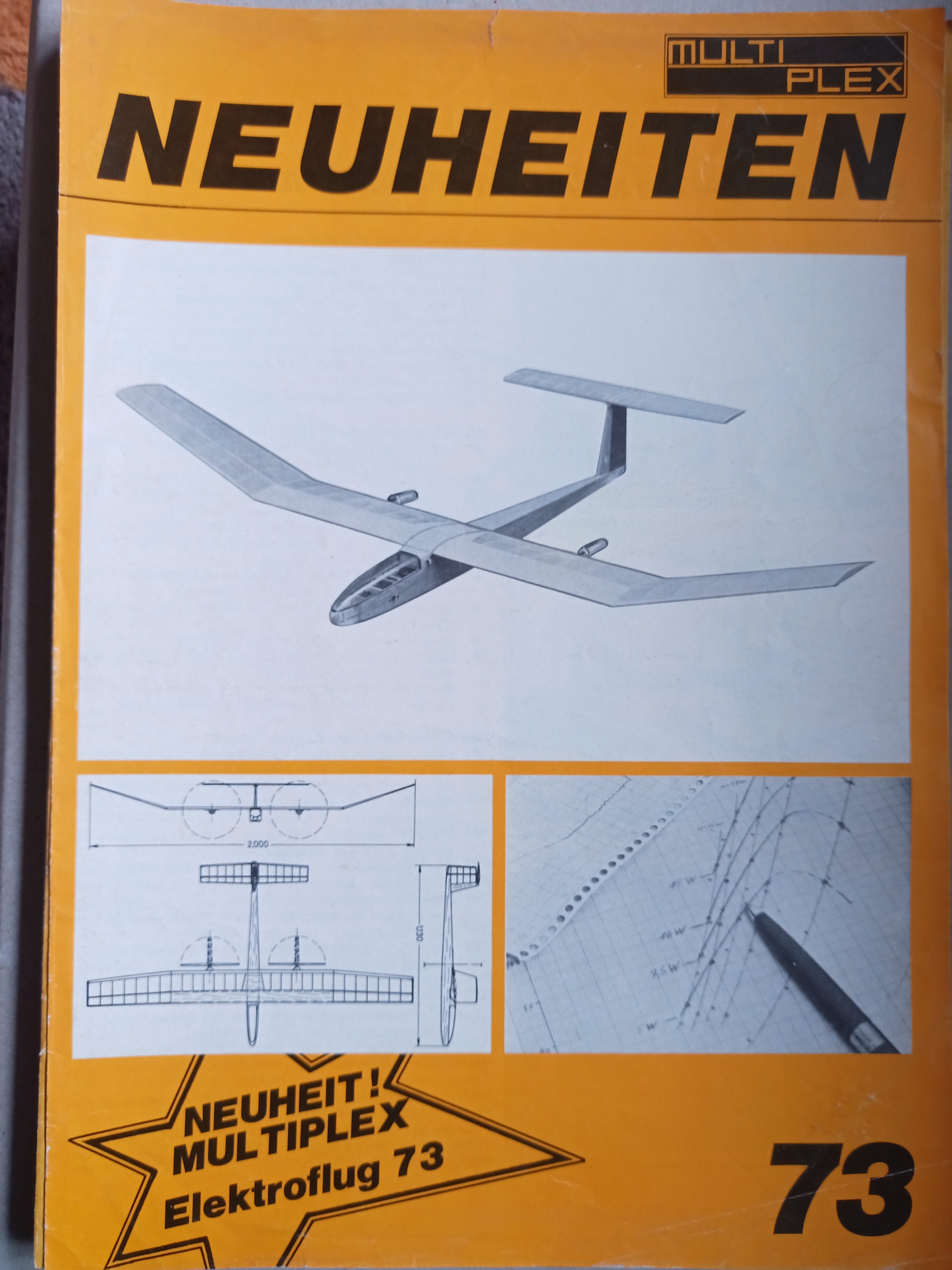 Multiplex Neuheiten 1973 (Deutsches Segelflugmuseum mit Modellflug CC BY-NC-SA)