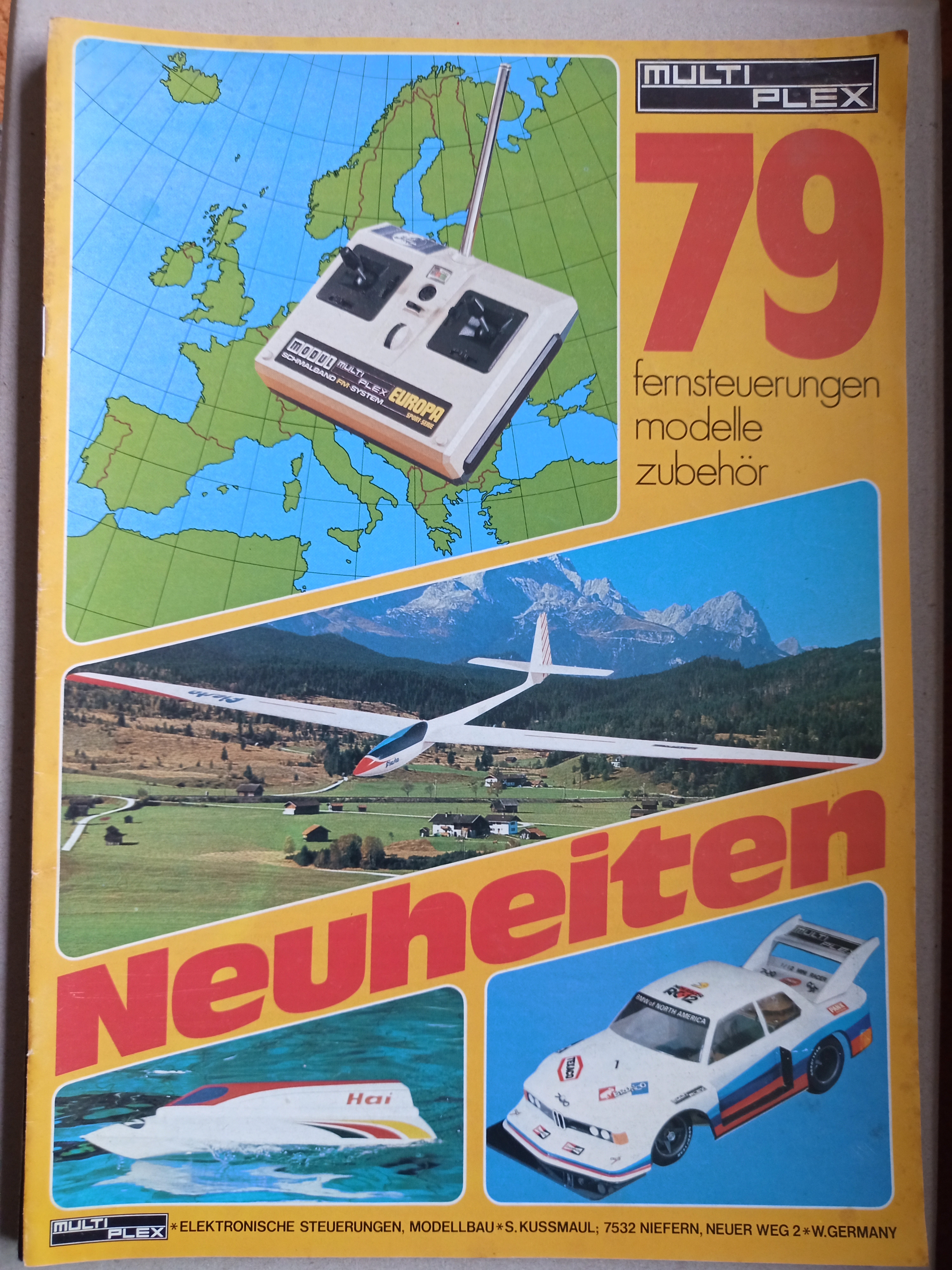 Multiplex Neuheiten 1979 (Deutsches Segelflugmuseum mit Modellflug CC BY-NC-SA)