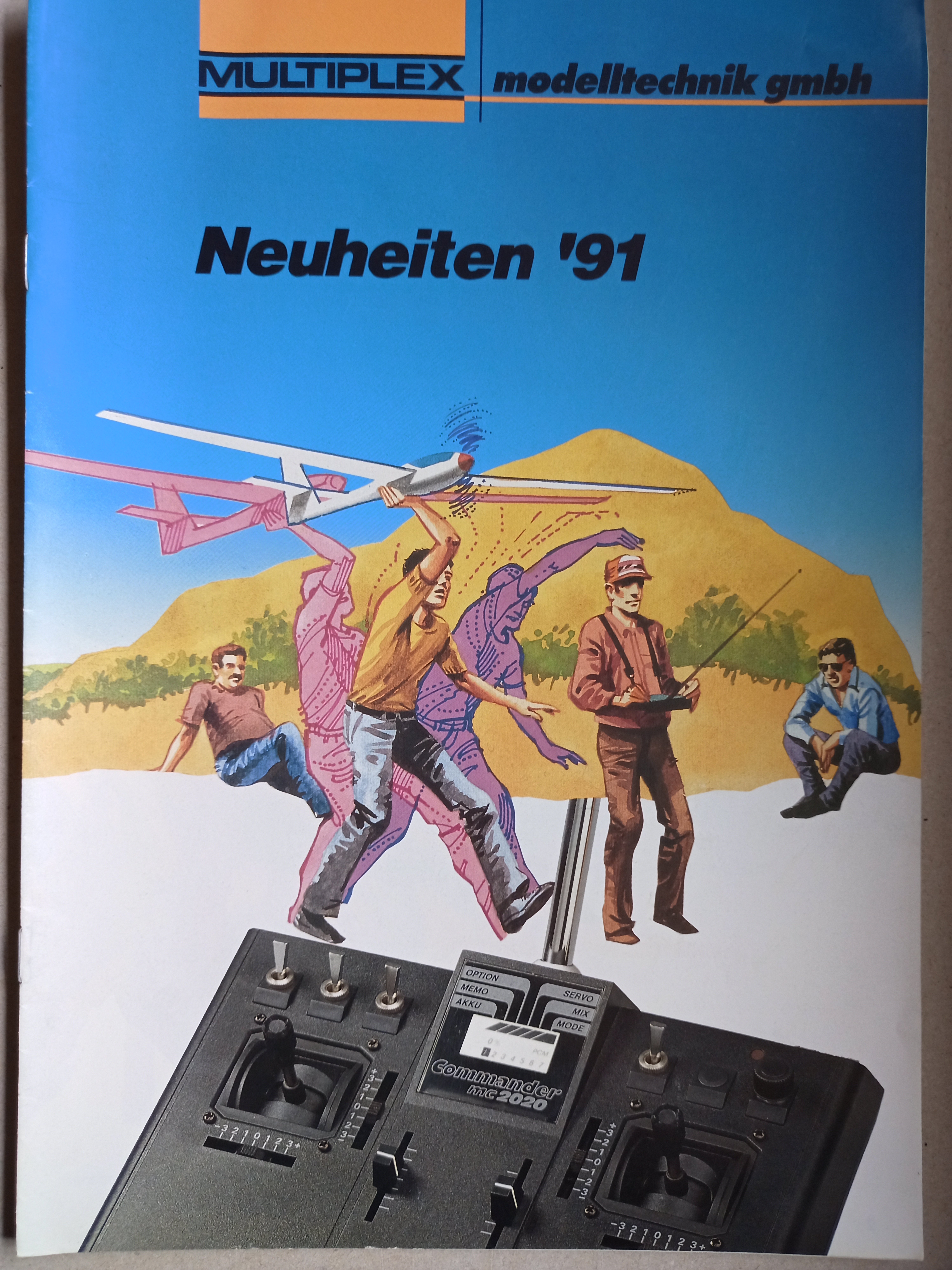 Multiplex Neuheiten 1991 (Deutsches Segelflugmuseum mit Modellflug CC BY-NC-SA)