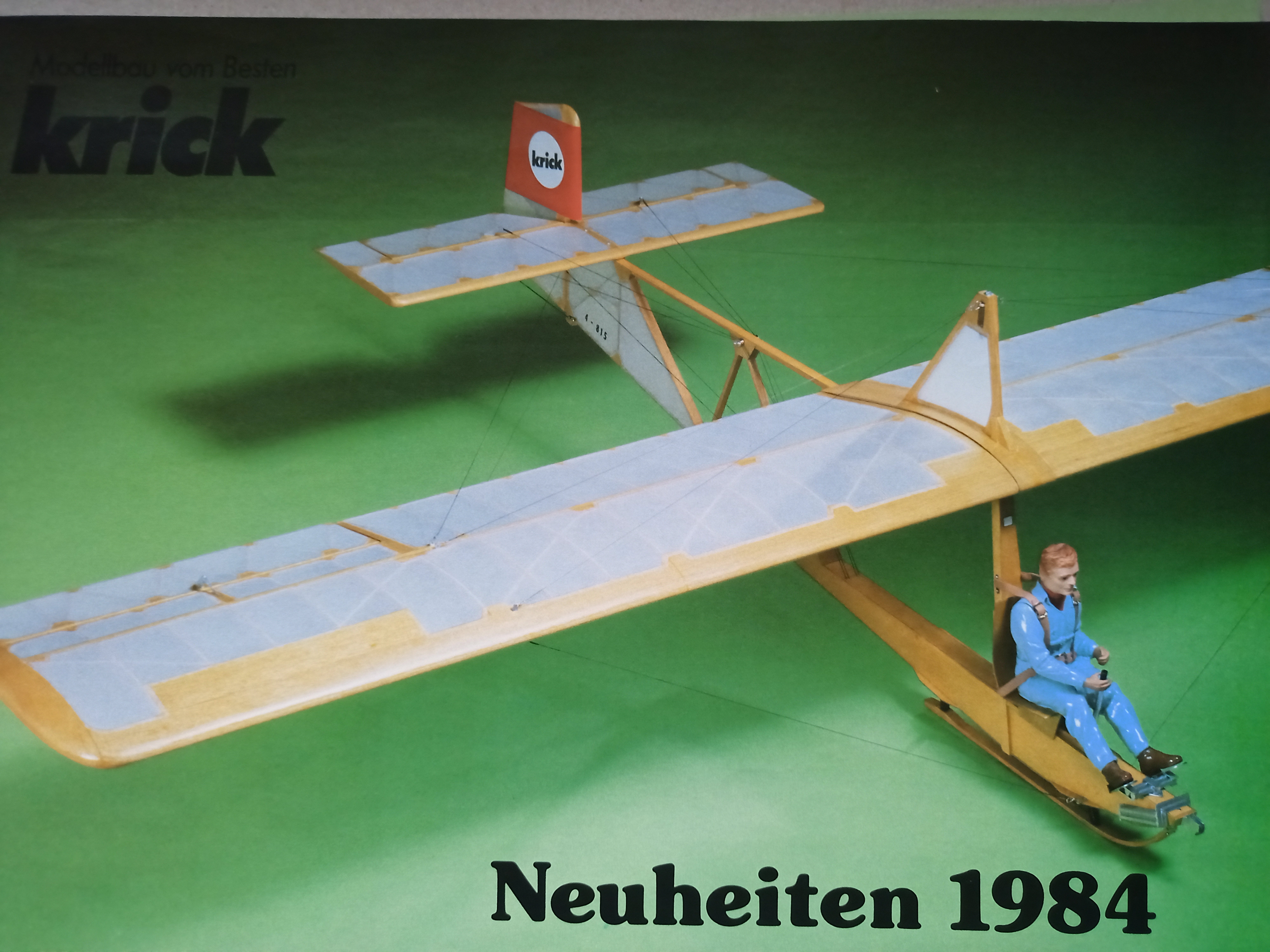 Krick Neuheiten 1984 (Deutsches Segelflugmuseum mit Modellflug CC BY-NC-SA)