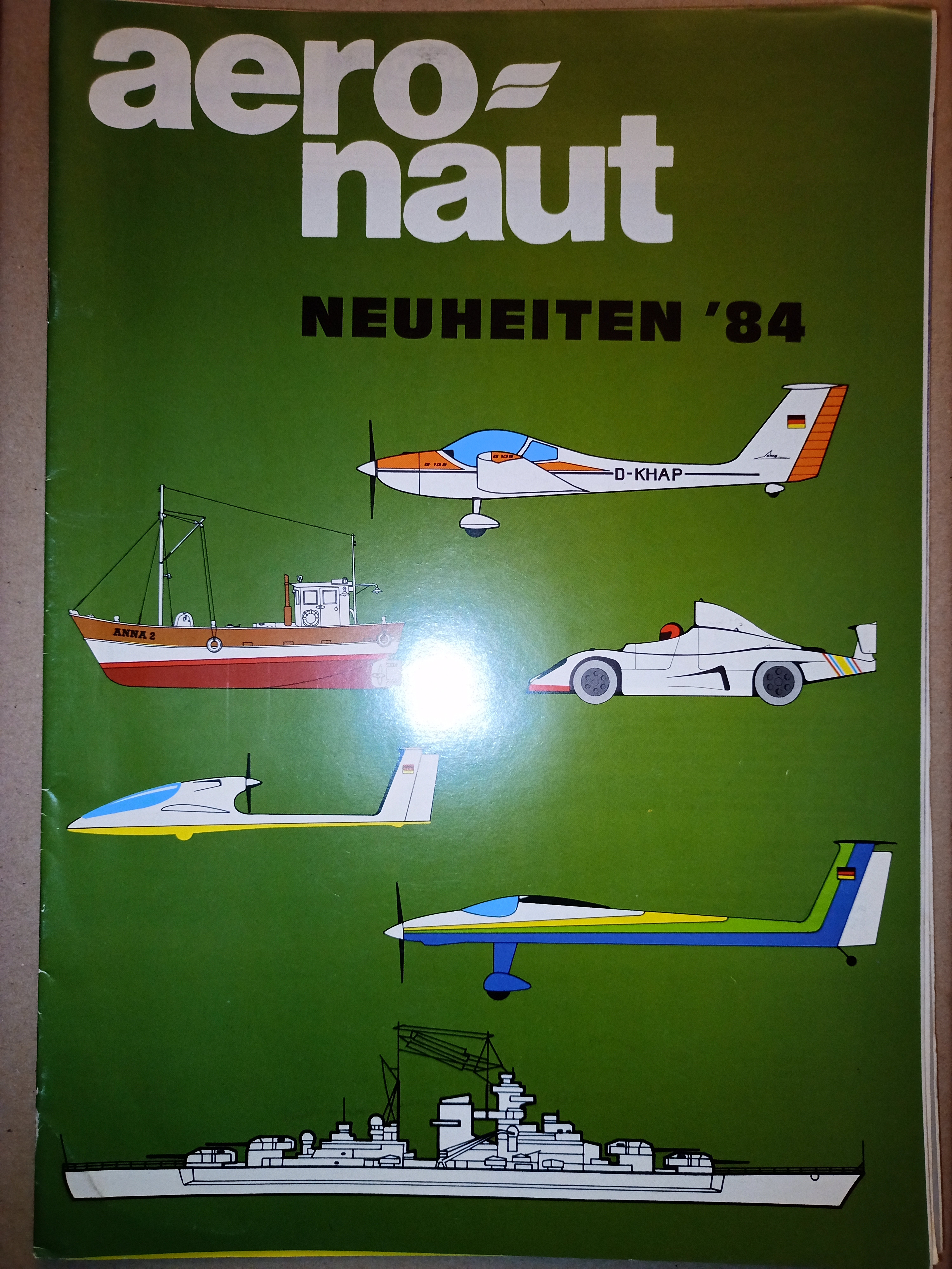Aeronaut Neuheiten 1984 (Deutsches Segelflugmuseum mit Modellflug CC BY-NC-SA)