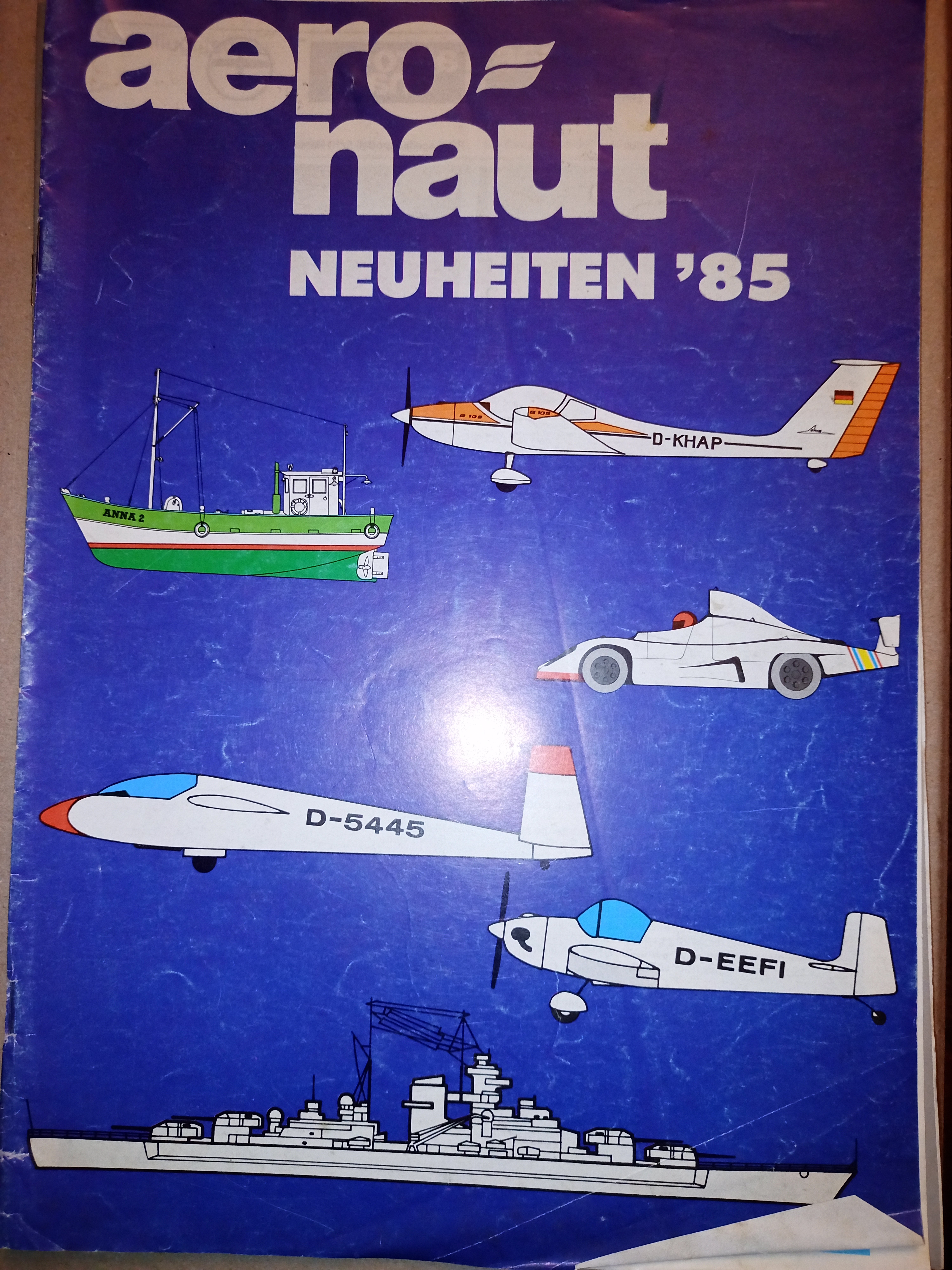 Aeronaut Neuheiten 1985 (Deutsches Segelflugmuseum mit Modellflug CC BY-NC-SA)