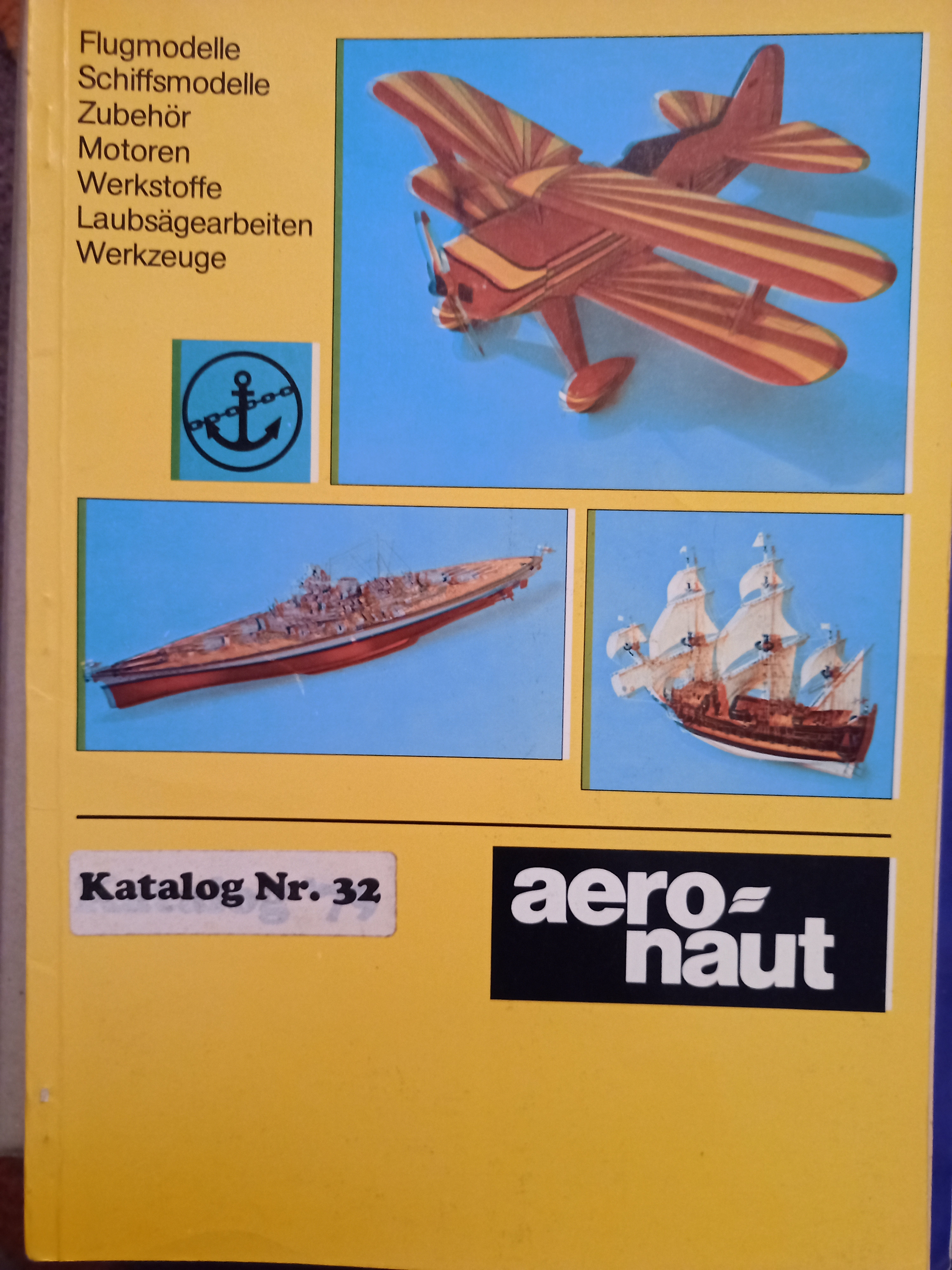 Aeronaut Katalog 1979 (Deutsches Segelflugmuseum mit Modellflug CC BY-NC-SA)