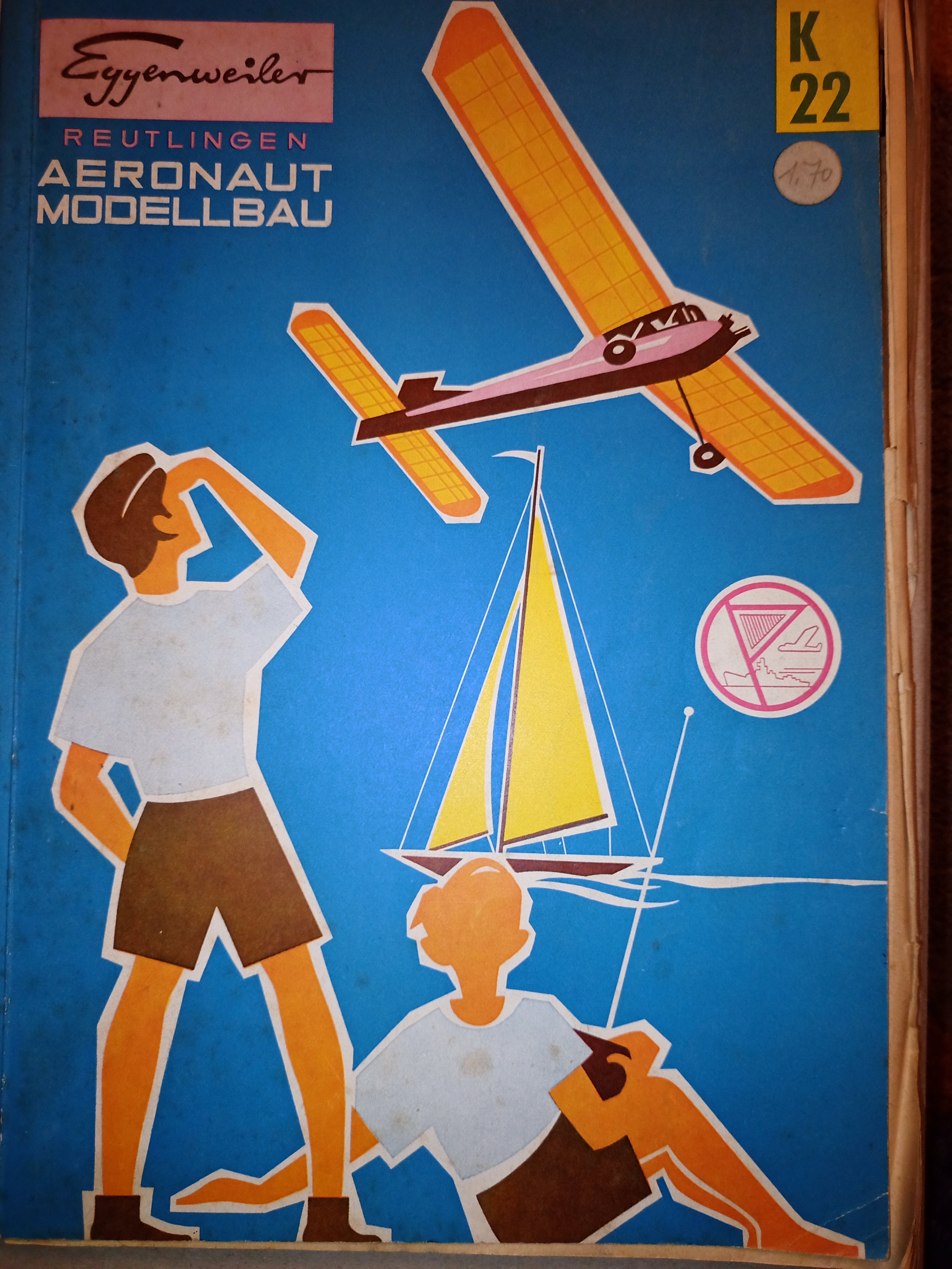 Eggenweiler Katalog K22 1964 (Deutsches Segelflugmuseum mit Modellflug CC BY-NC-SA)