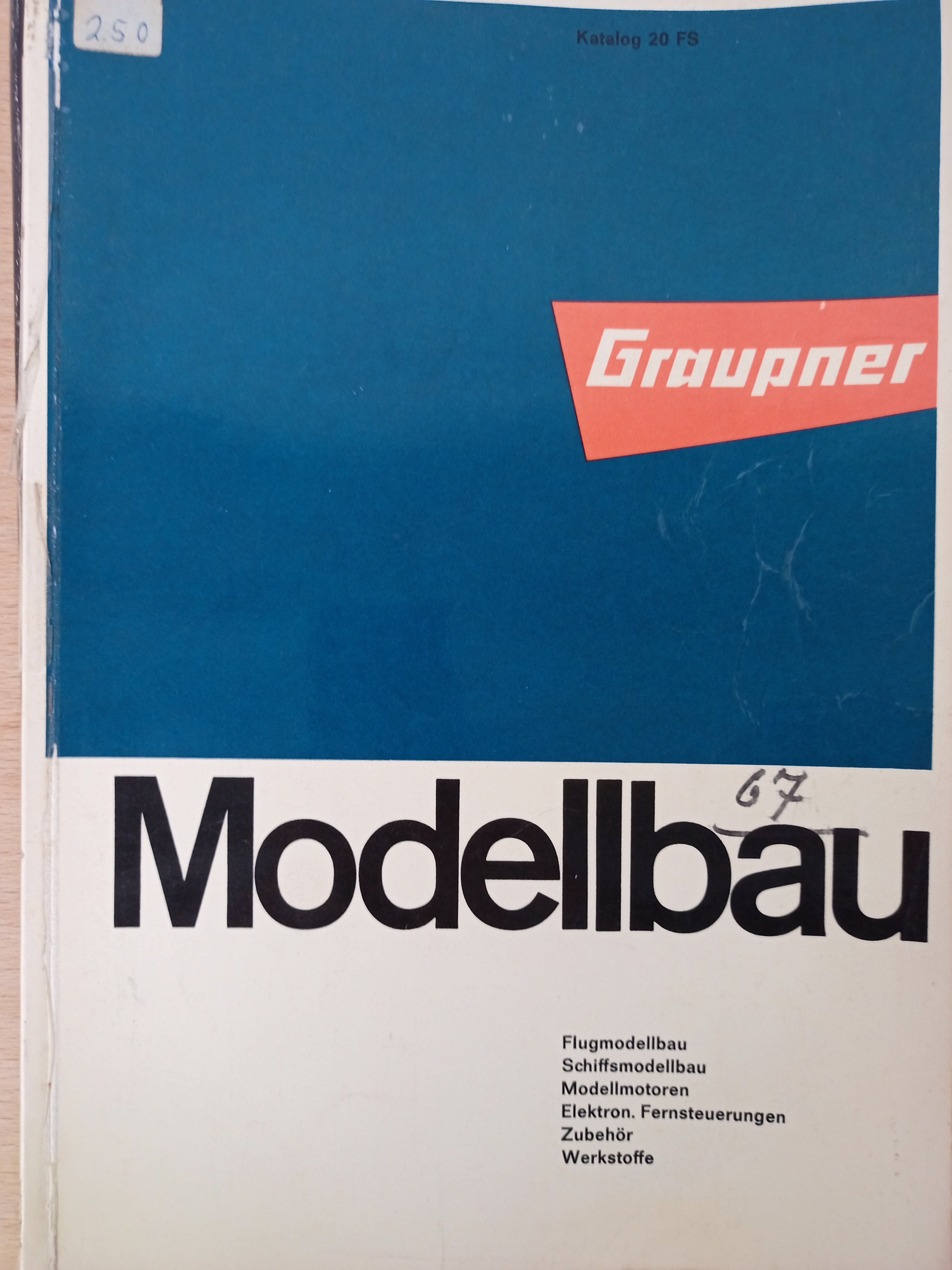Graupner Katalog 20FS (Deutsches Segelflugmuseum mit Modellflug CC BY-NC-SA)