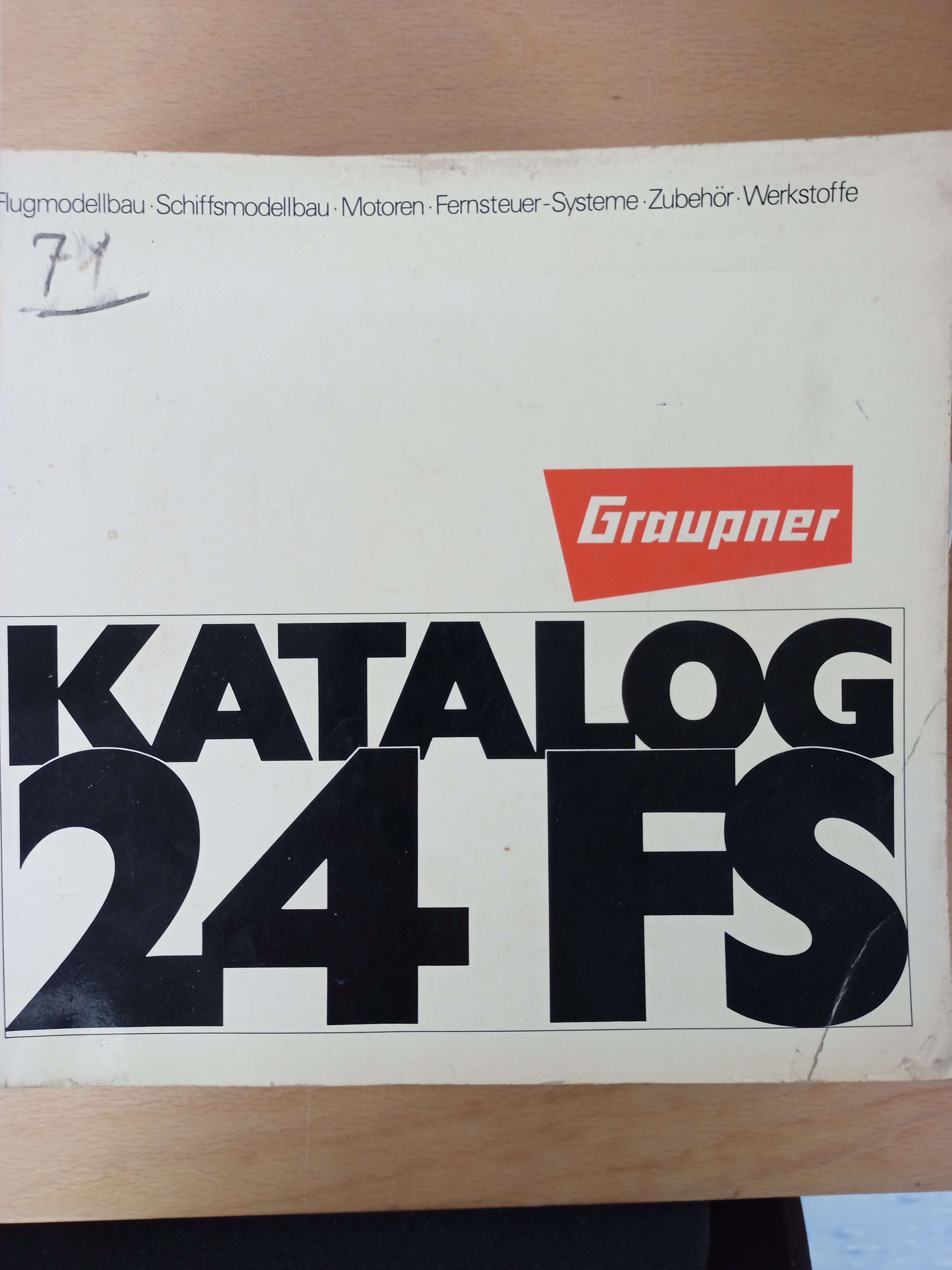 Graupner Katalog 24FS (Deutsches Segelflugmuseum mit Modellflug CC BY-NC-SA)