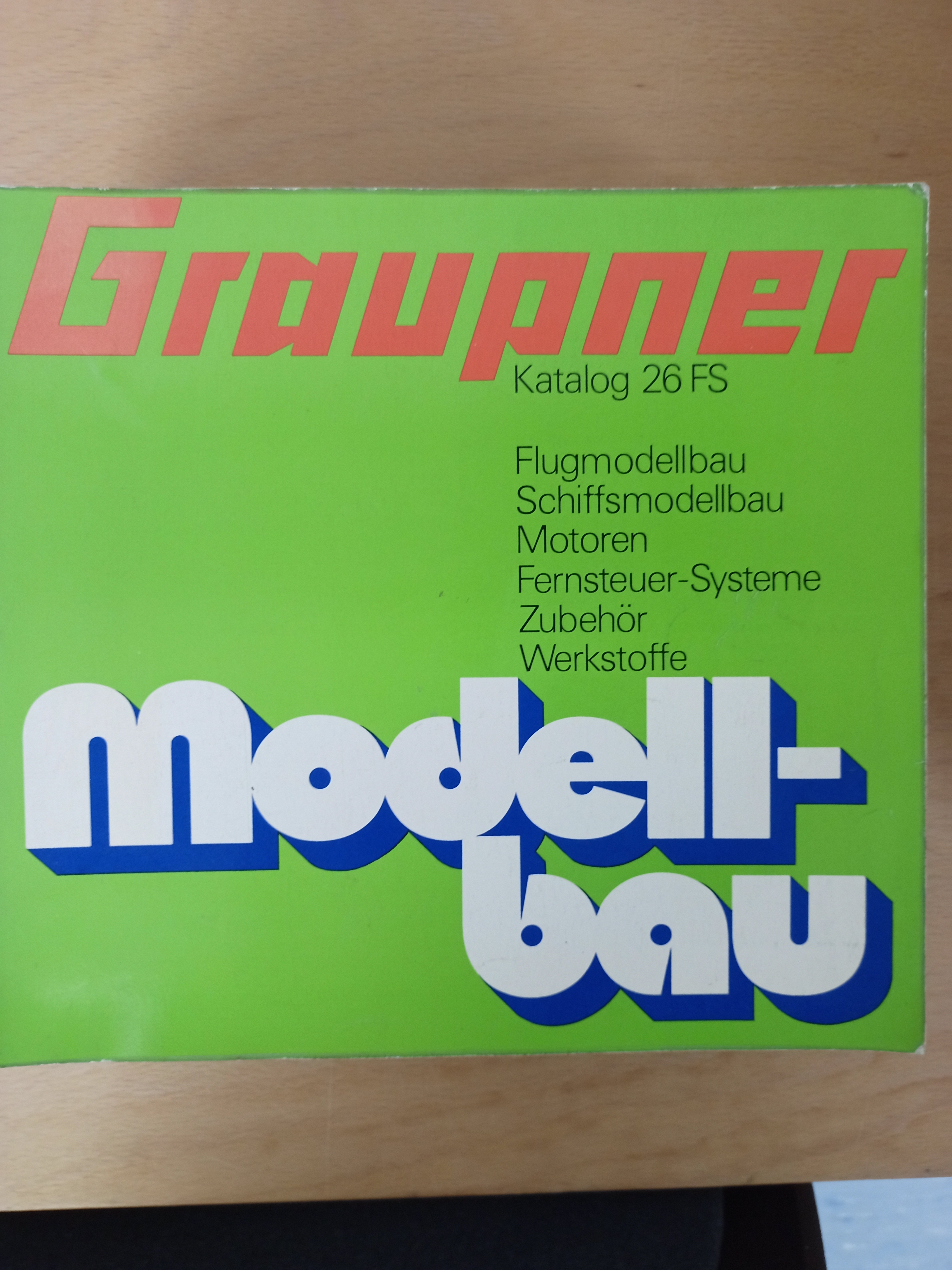 Graupner Katalog 26FS (Deutsches Segelflugmuseum mit Modellflug CC BY-NC-SA)