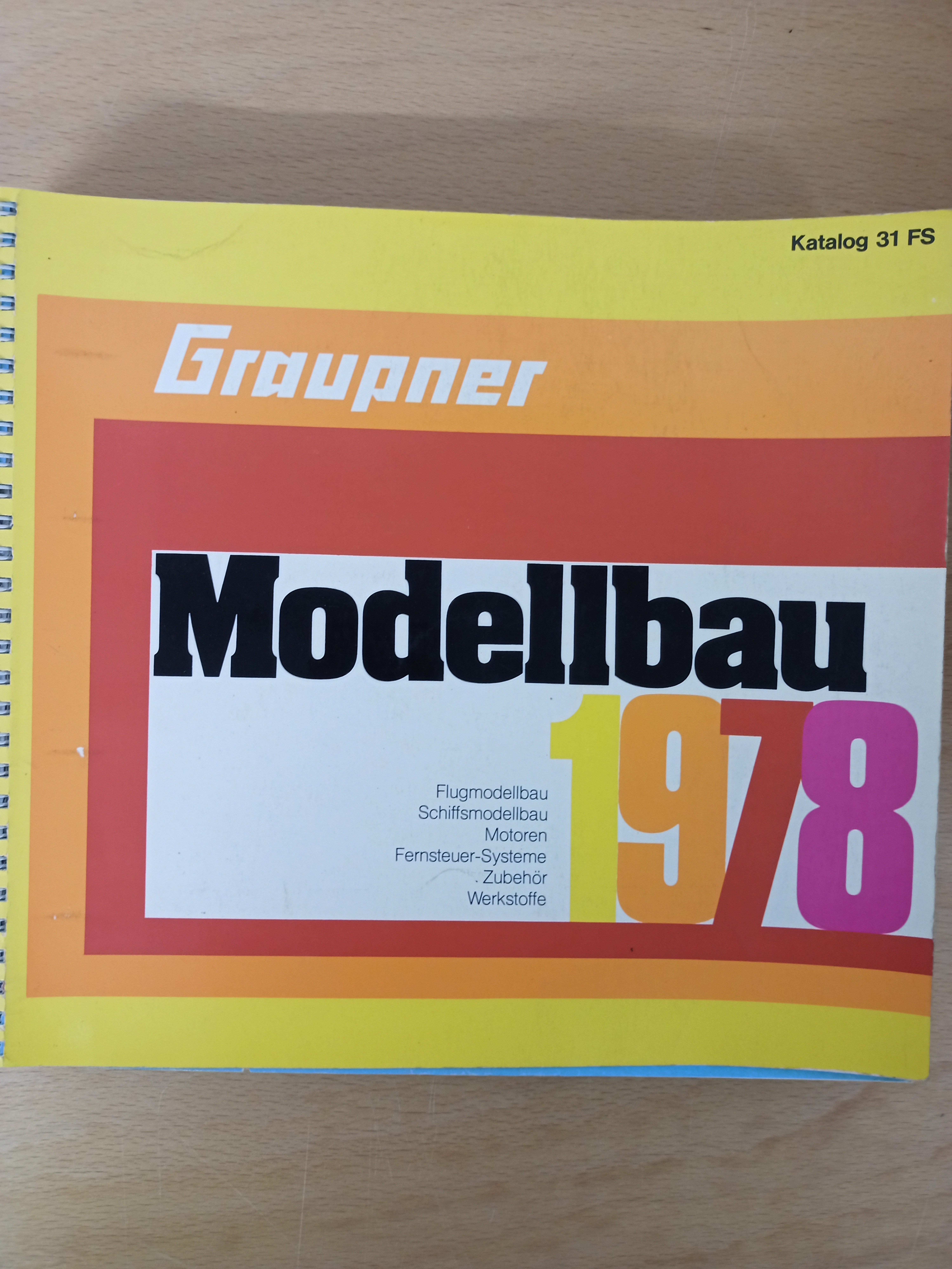Graupner Katalog 31FS (Deutsches Segelflugmuseum mit Modellflug CC BY-NC-SA)