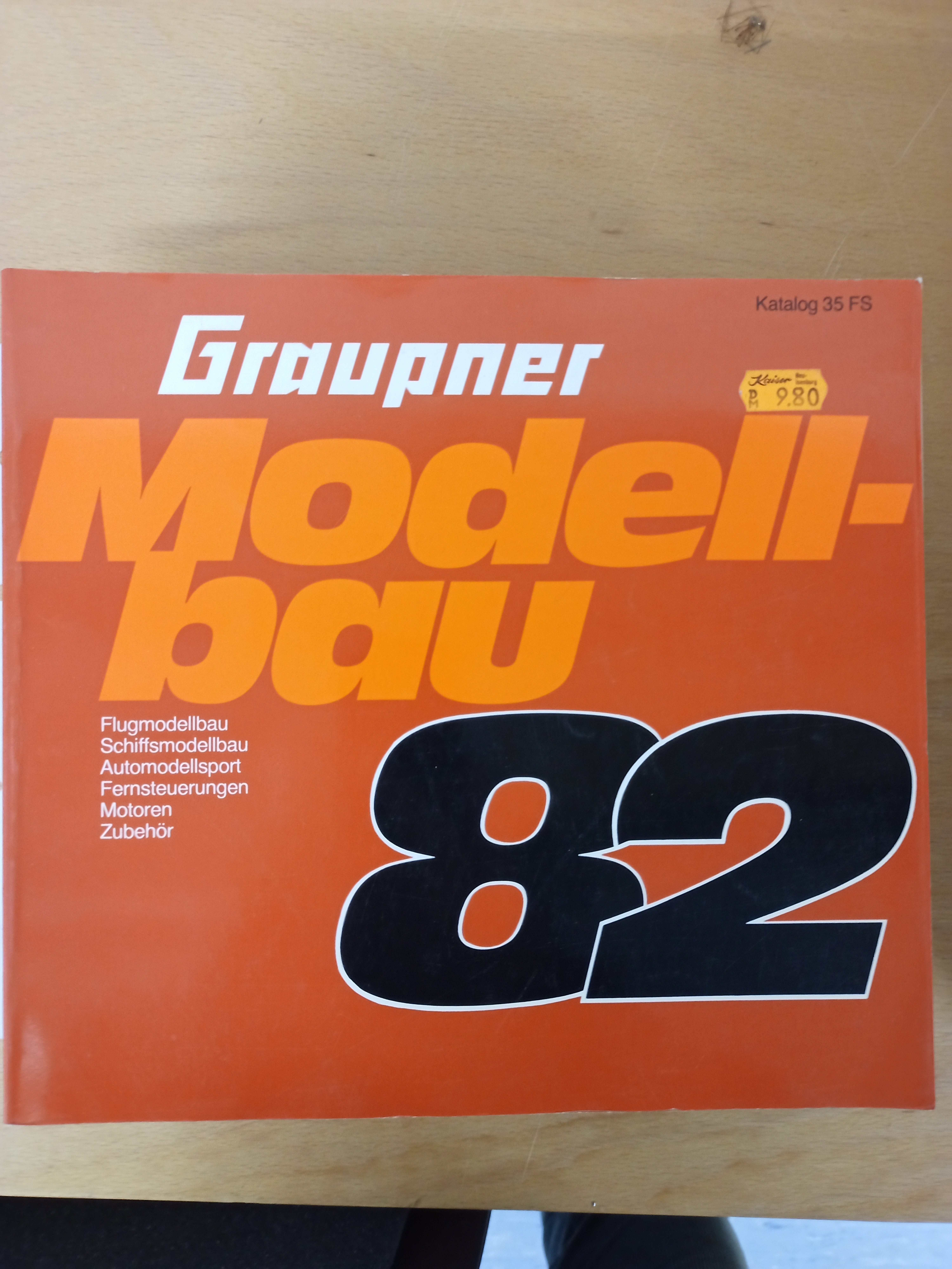 Graupner Katalog 33FS (Deutsches Segelflugmuseum mit Modellflug CC BY-NC-SA)