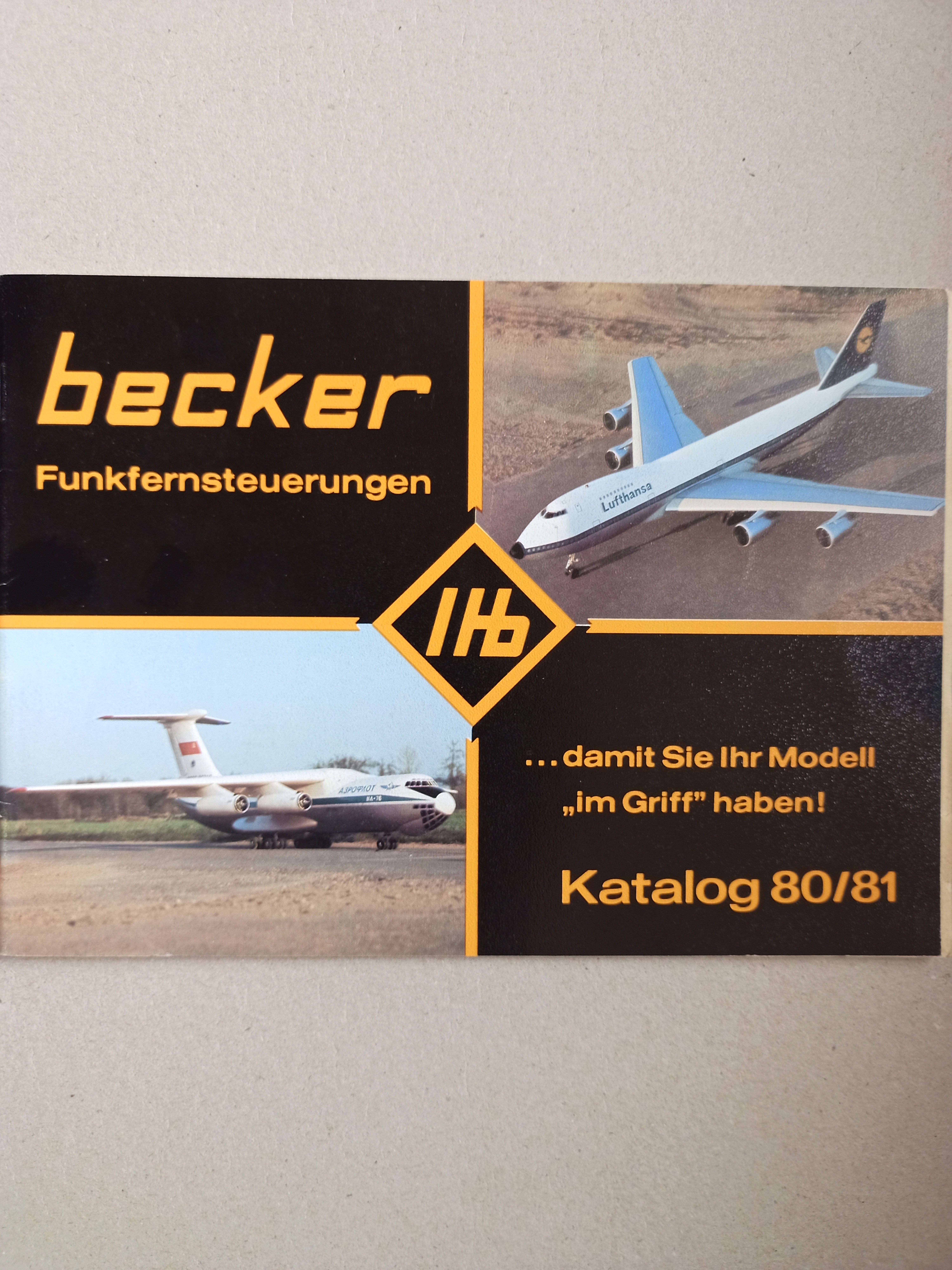 becker - Katalog 1980/81 (Deutsches Segelflugmuseum mit Modellflug CC BY-NC-SA)