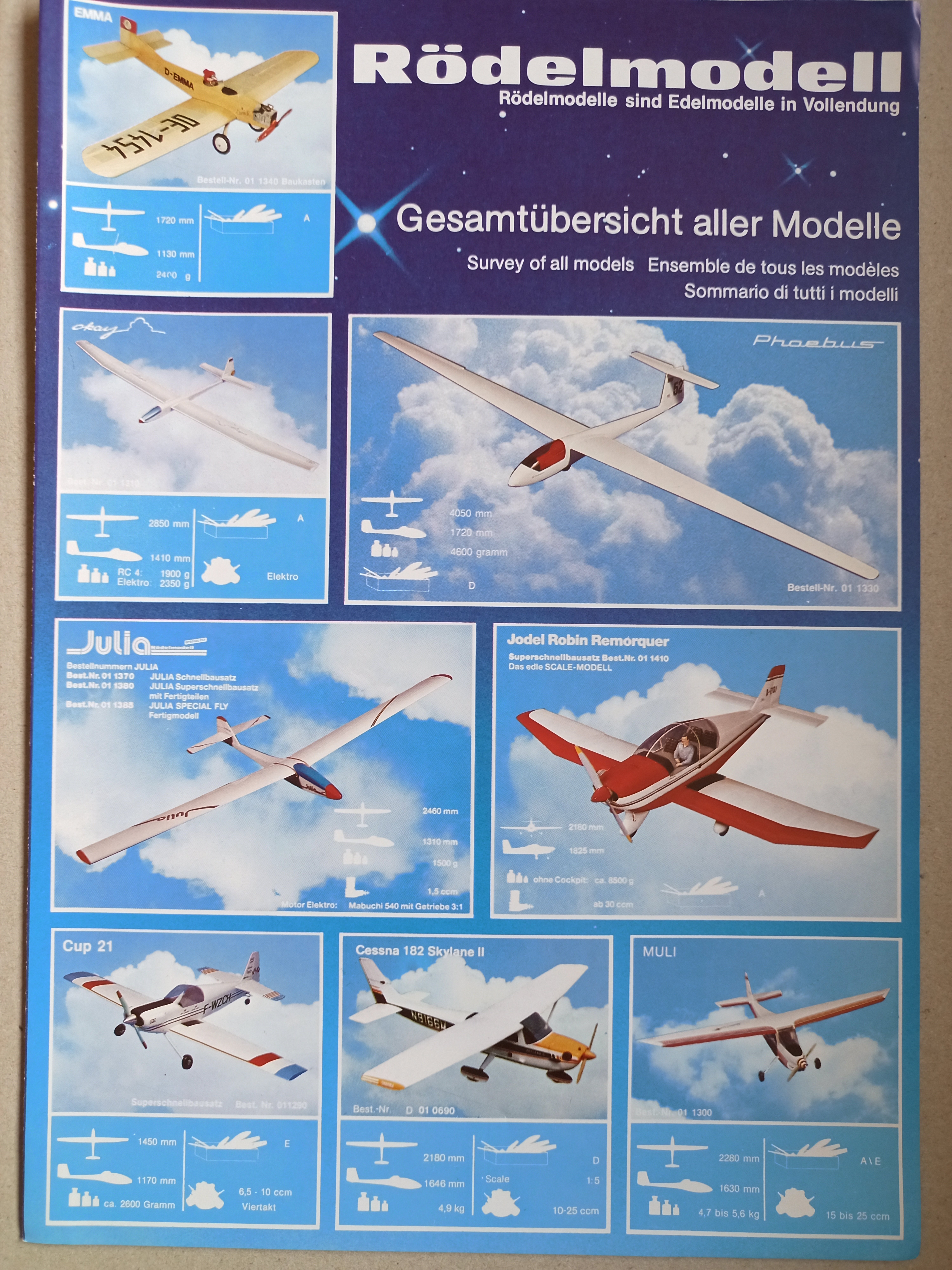 Rödelmodell Gesamtübersicht (Deutsches Segelflugmuseum mit Modellflug CC BY-NC-SA)