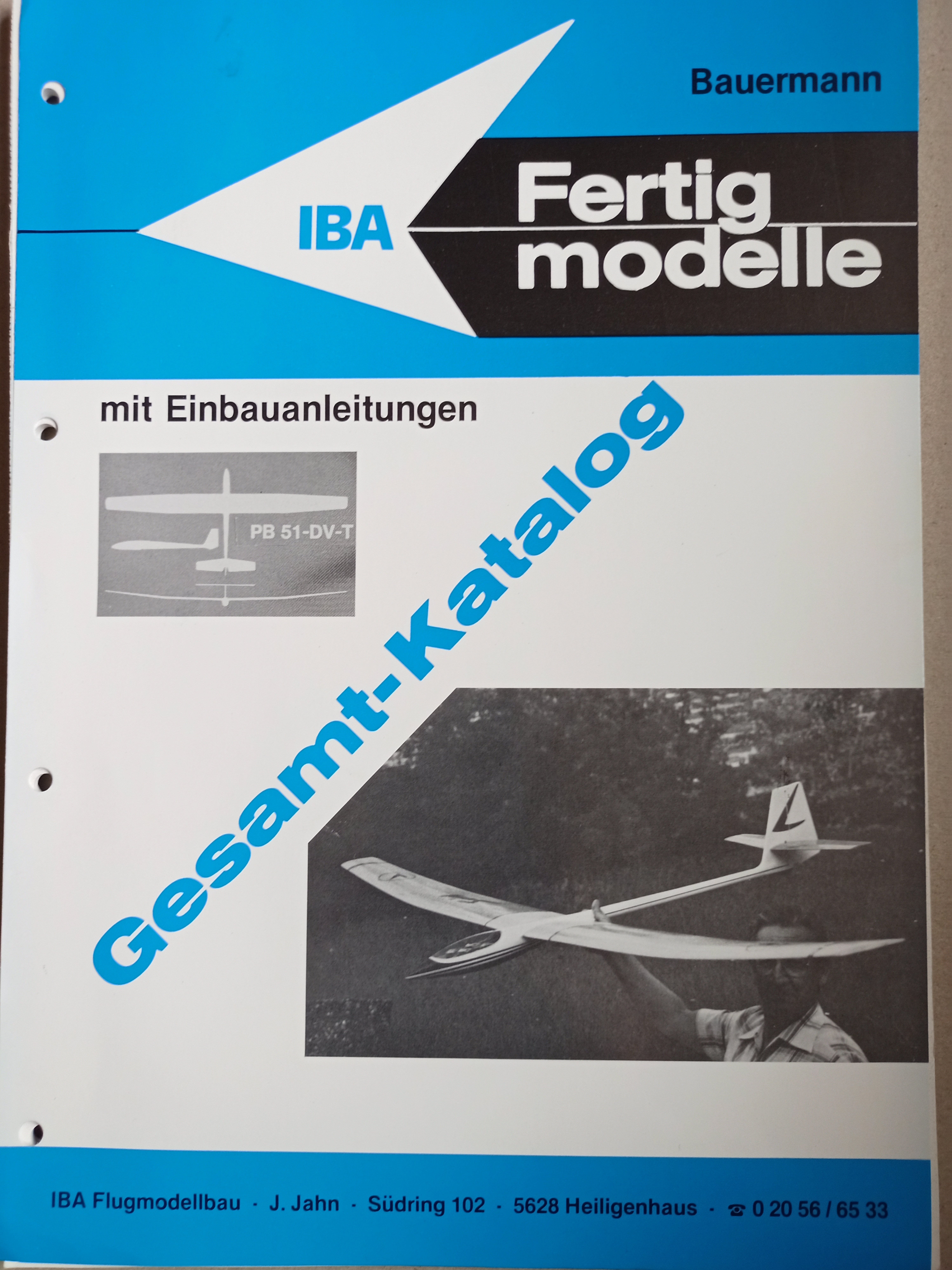 Bauermann Fertigmodelle (Deutsches Segelflugmuseum mit Modellflug CC BY-NC-SA)