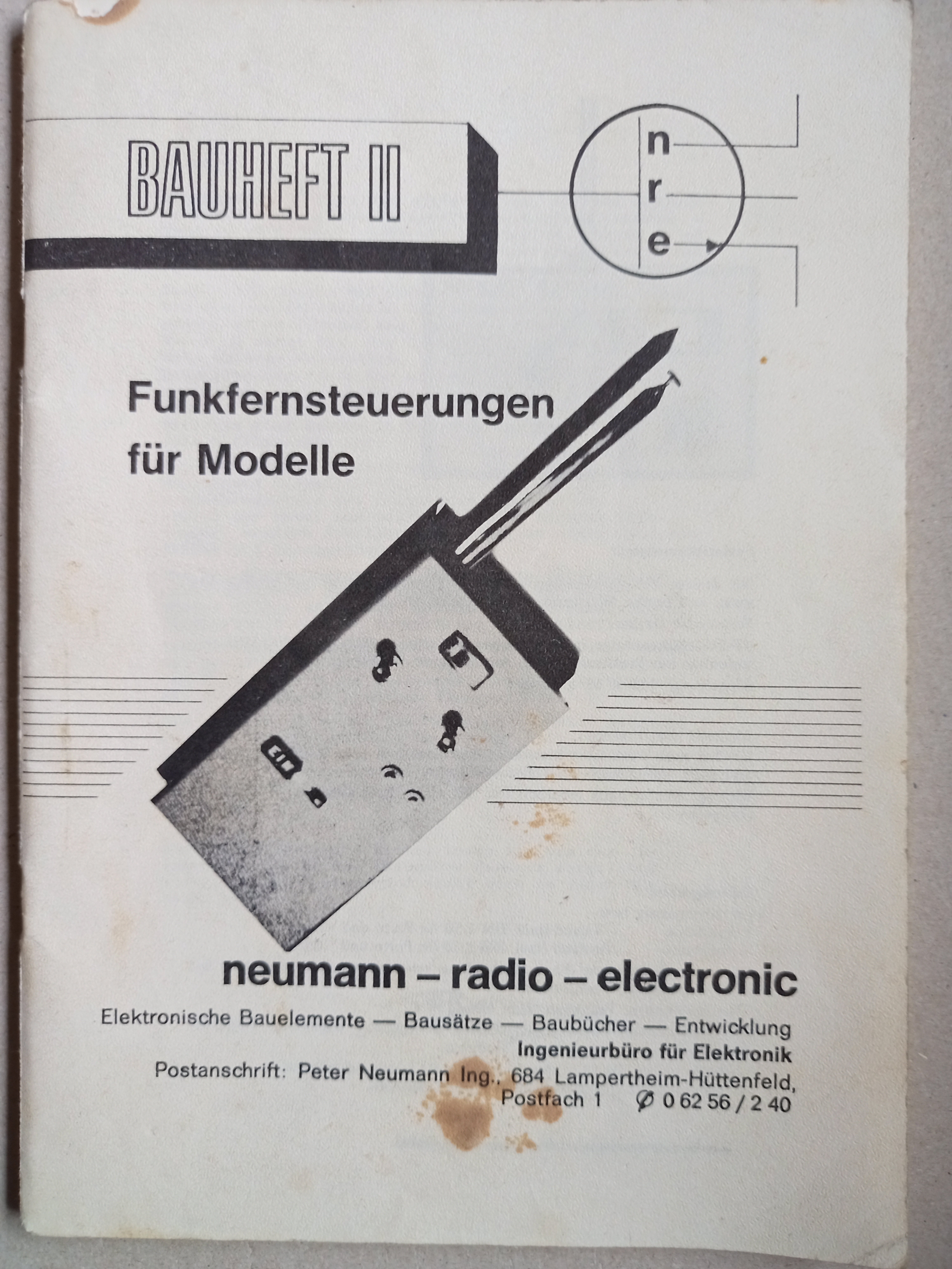 Bauheft II Neumann Electronic (Deutsches Segelflugmuseum mit Modellflug CC BY-NC-SA)