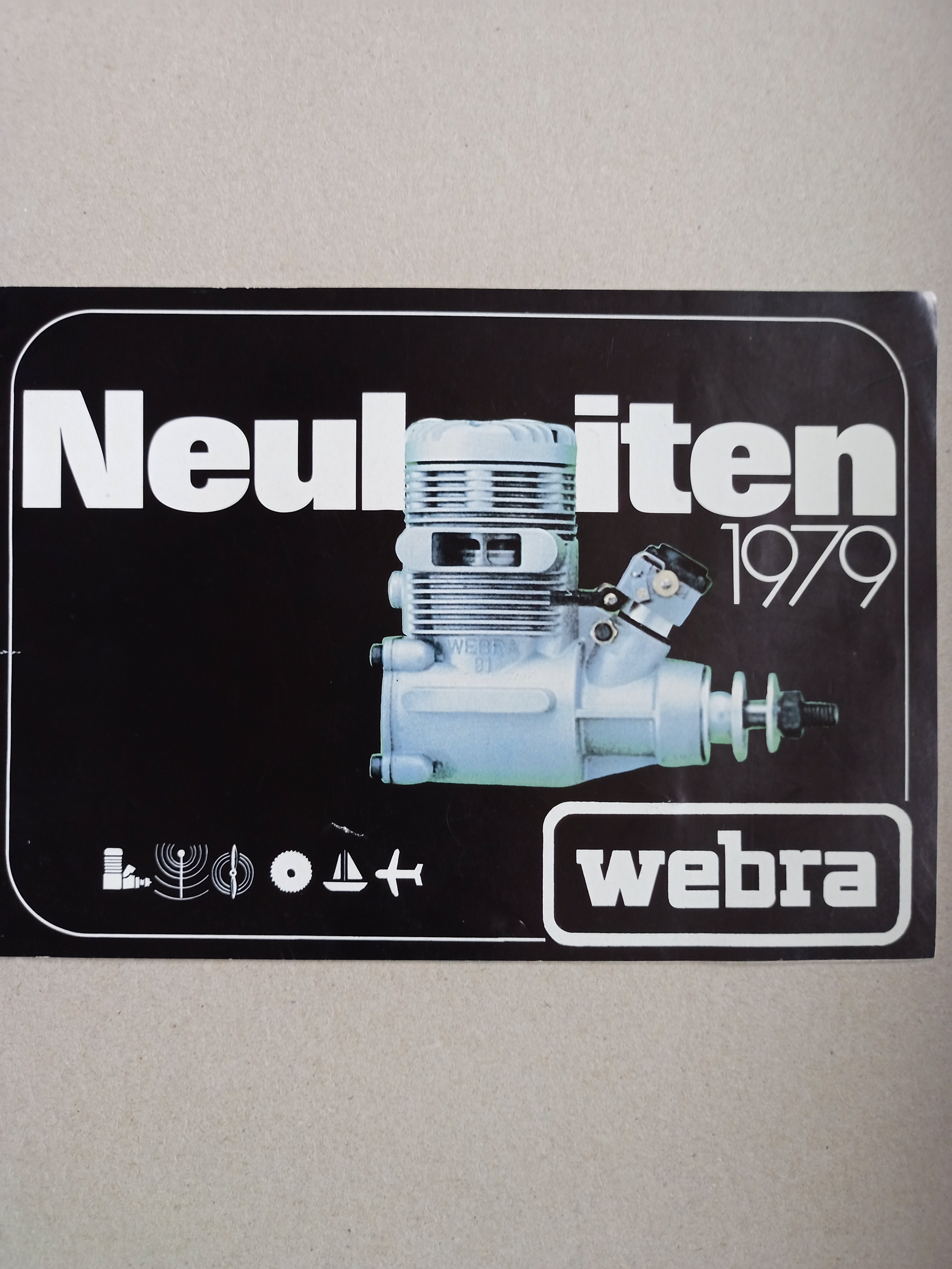 WEBRA Neuheiten 1979 (Deutsches Segelflugmuseum mit Modellflug CC BY-NC-SA)