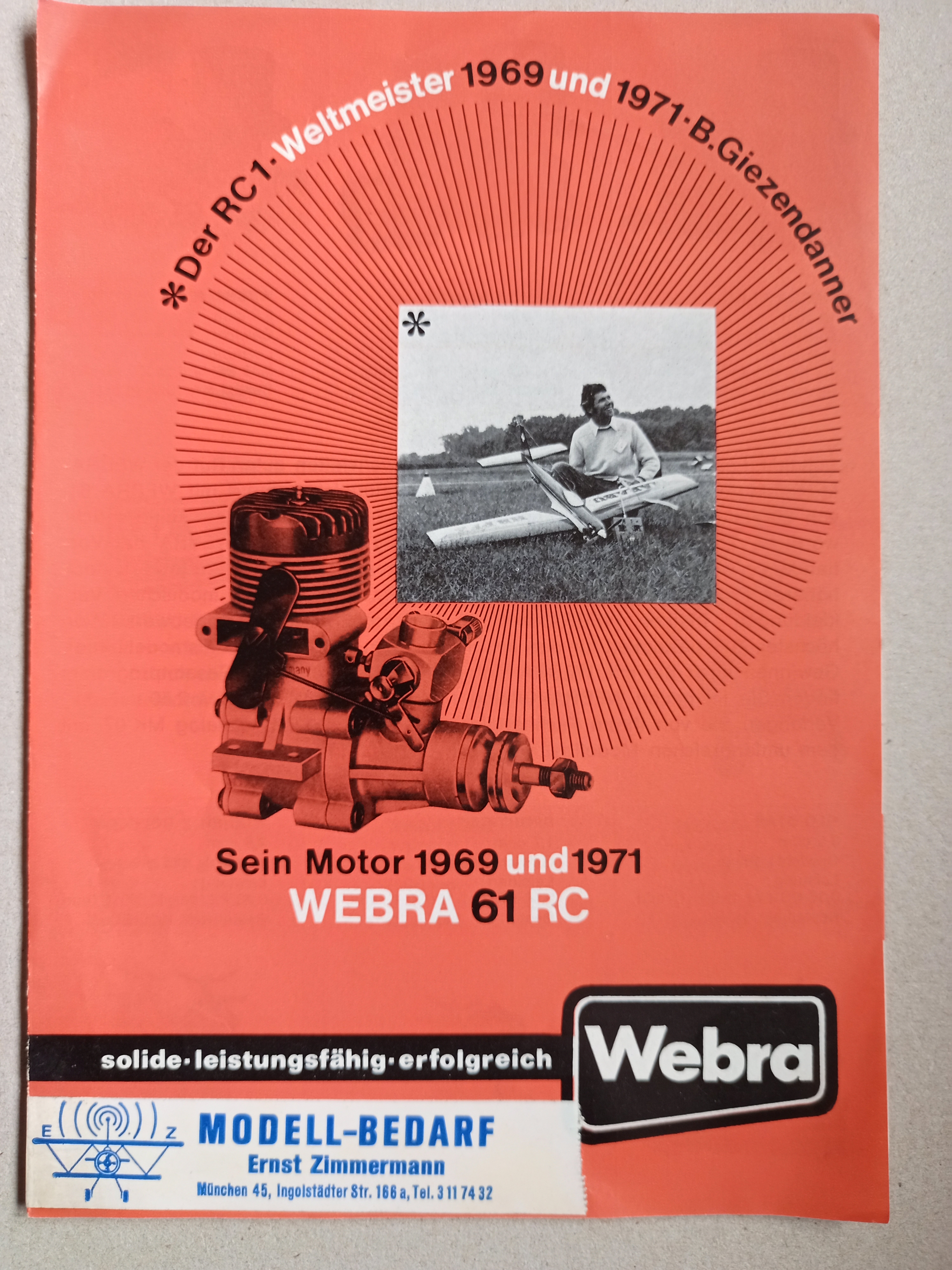 WEBRA Prospekt 1971 (Deutsches Segelflugmuseum mit Modellflug CC BY-NC-SA)