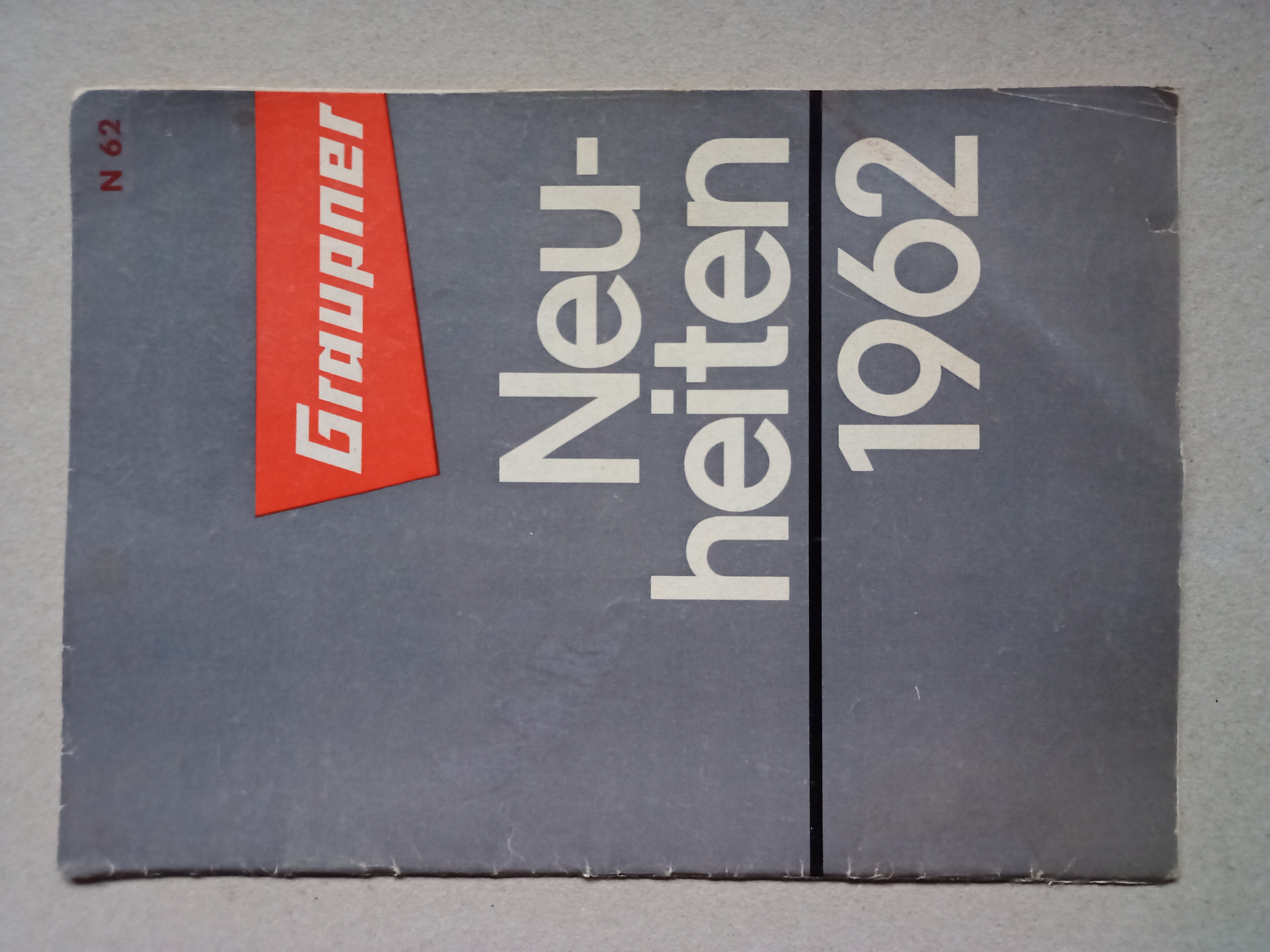 Graupner Neuheiten 1962 (Deutsches Segelflugmuseum mit Modellflug CC BY-NC-SA)